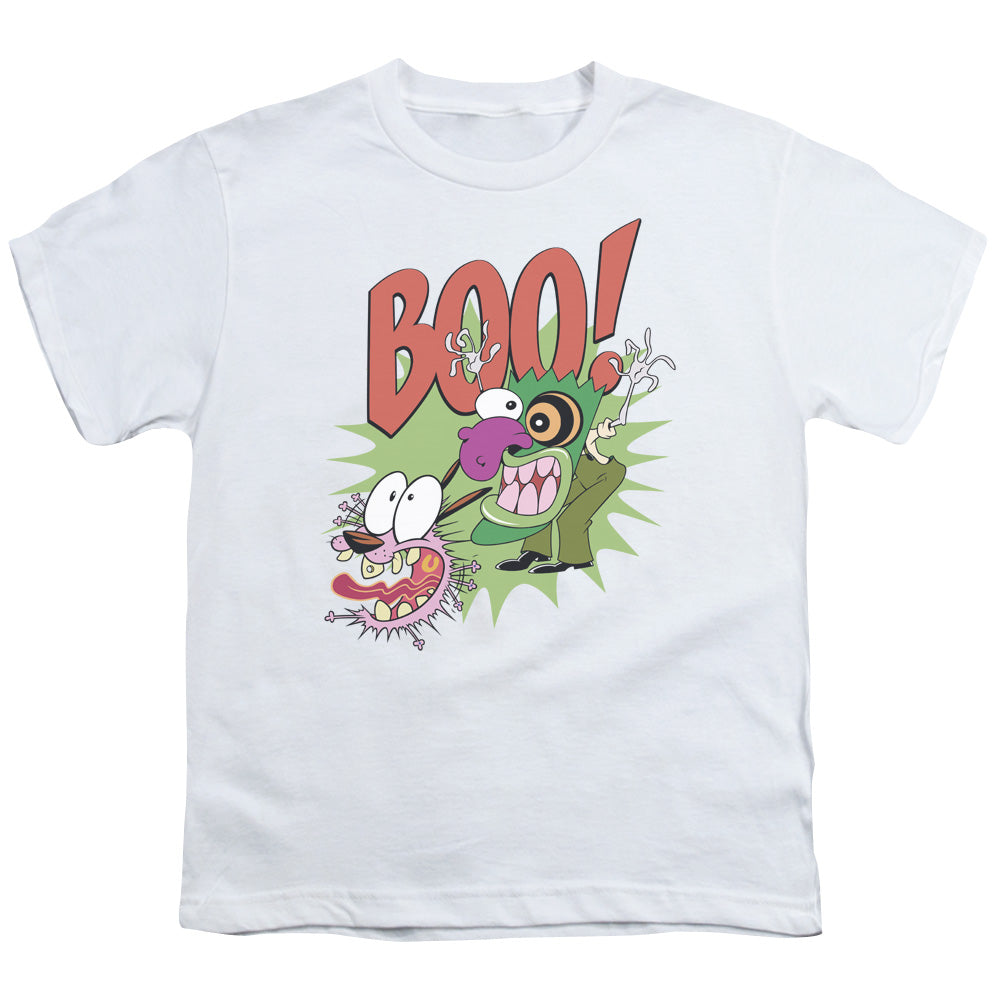 Courage the Cowardly Dog Stupid Dog Kids Youth T Shirt White Officially Licensed
