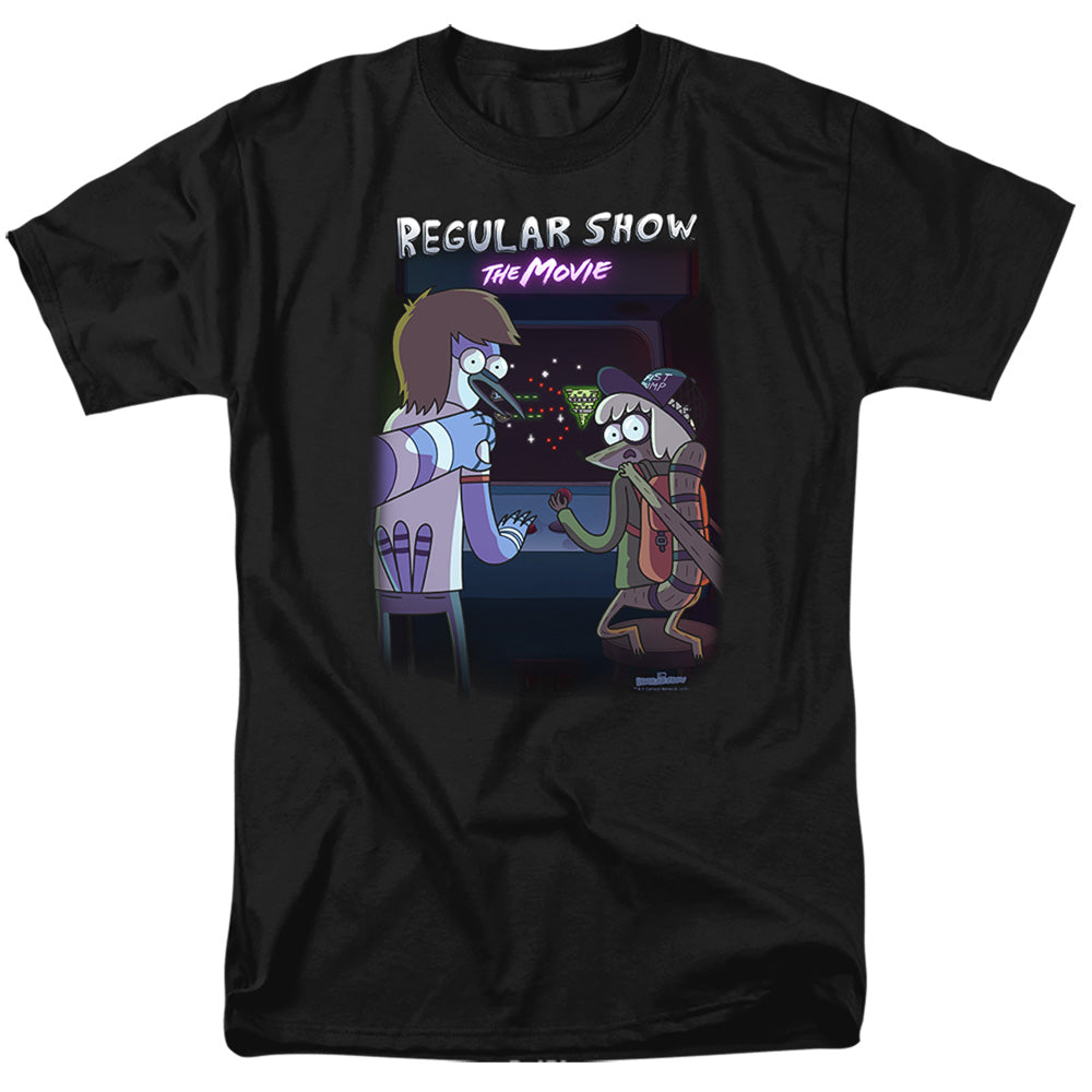 Regular Show Rs The Movie Mens T Shirt Black-6X