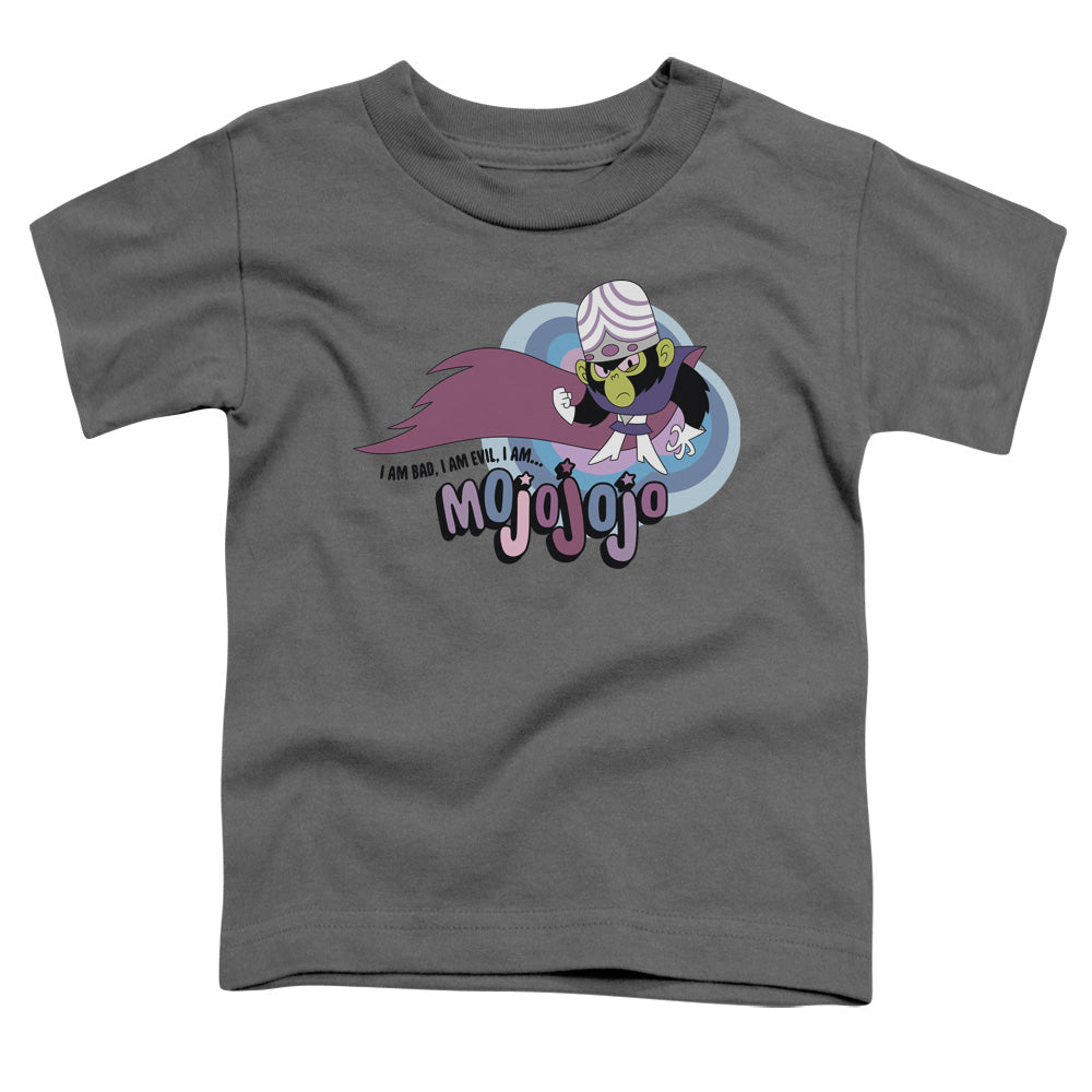 Powerpuff Girls I Am Bad I Am Evil Toddler Kids Youth T Shirt Charcoal Officially Licensed