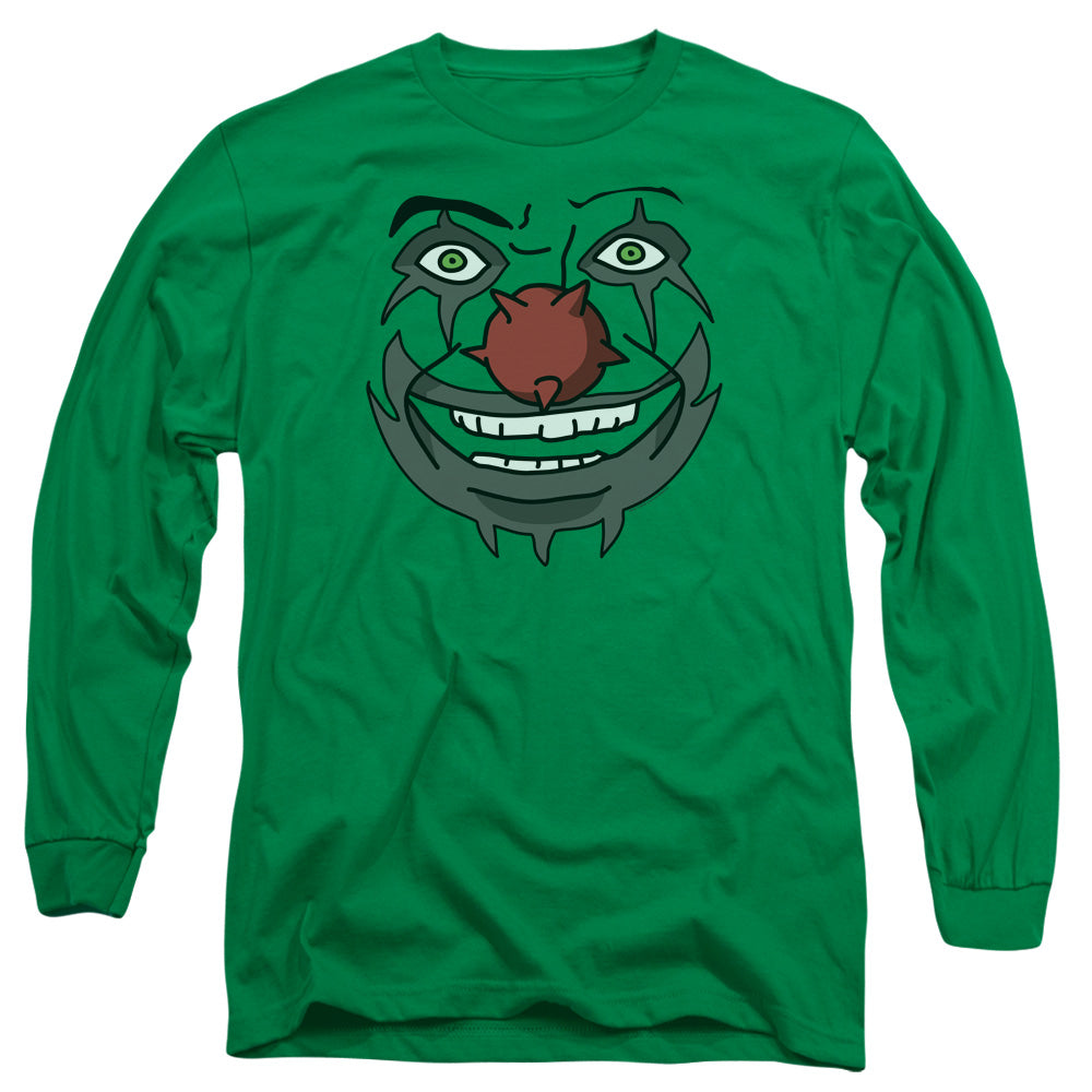 Metalocalypse Doctor Rockso Mens Long Sleeve Shirt Kelly Green Officially Licensed