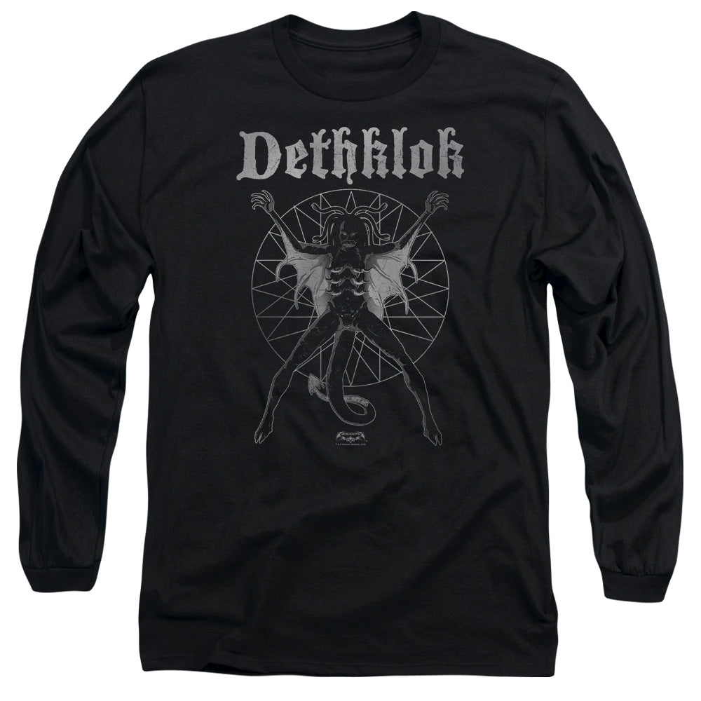 Metalocalypse Sigil Mens Long Sleeve Shirt Black Officially Licensed