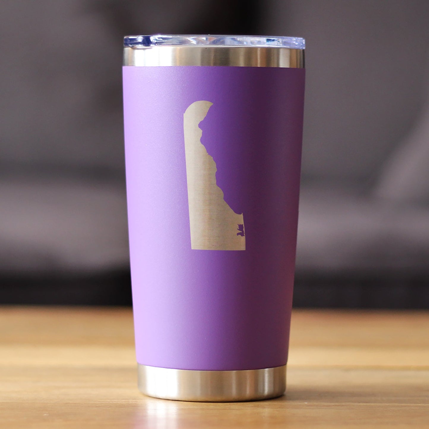 Delaware State Outline - 20 oz Coffee Tumbler