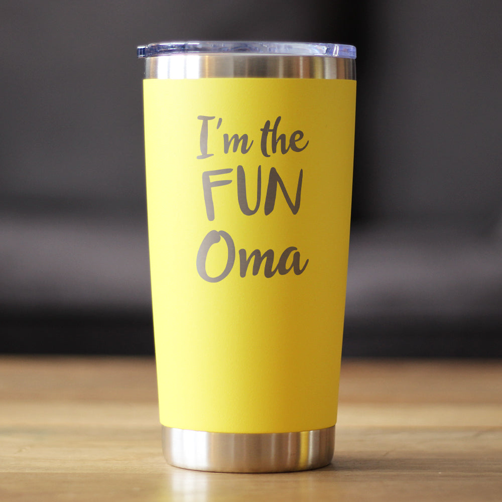 I'm the Fun Oma - 20 oz Coffee Tumbler