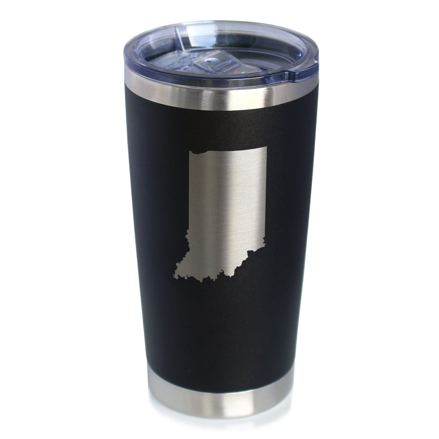 Indiana State Outline - 20 oz Coffee Tumbler