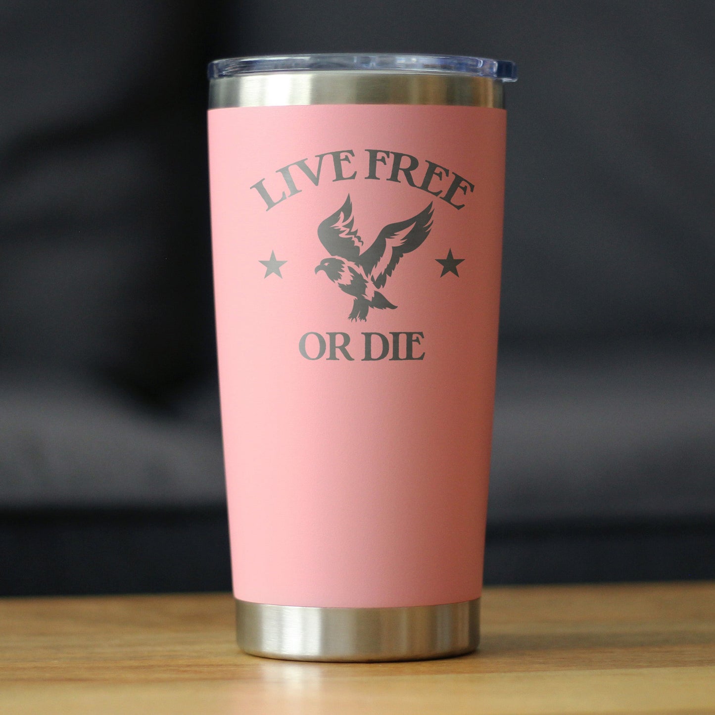Live Free or Die - 20 oz Coffee Tumbler