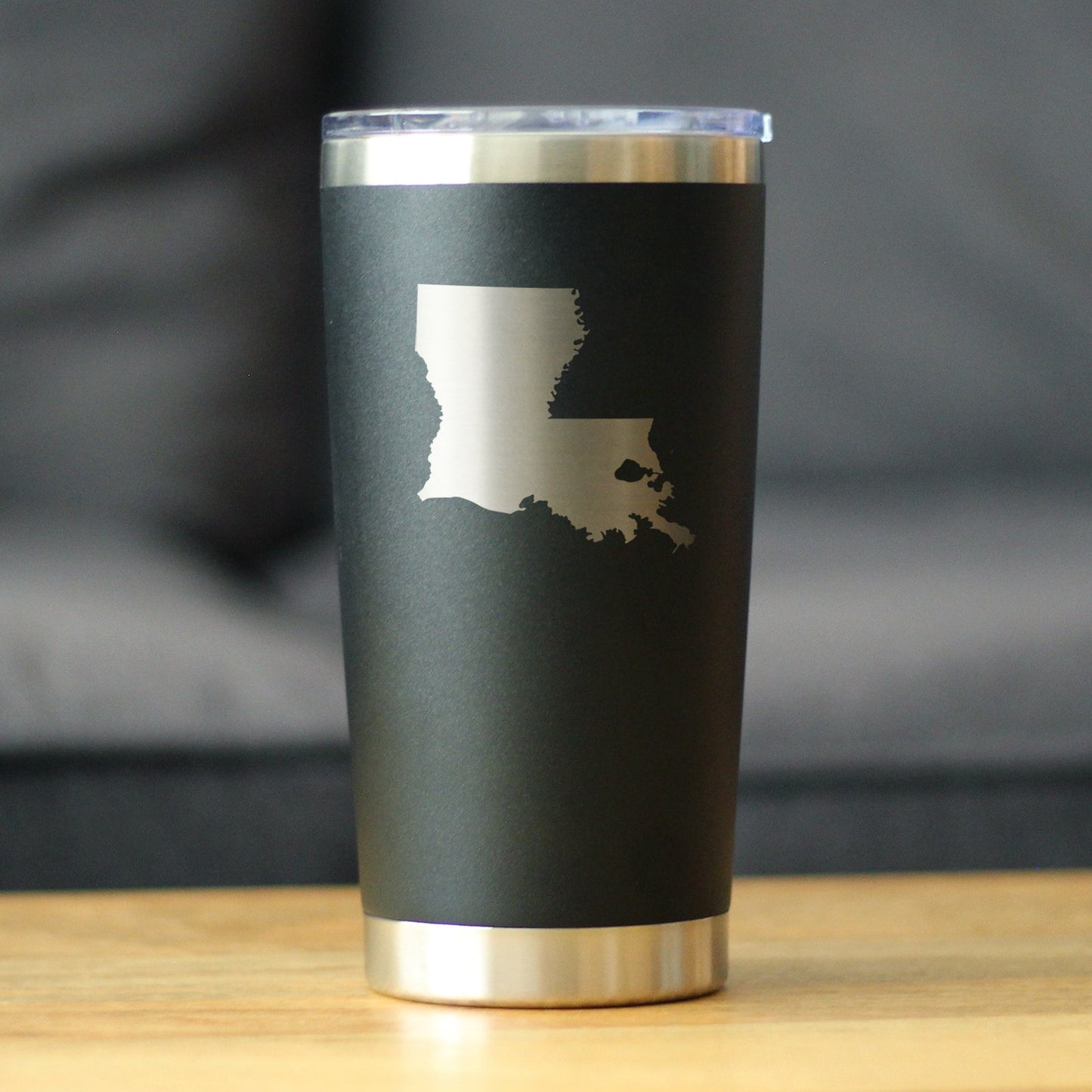 Louisiana State Outline - 20 oz Coffee Tumbler