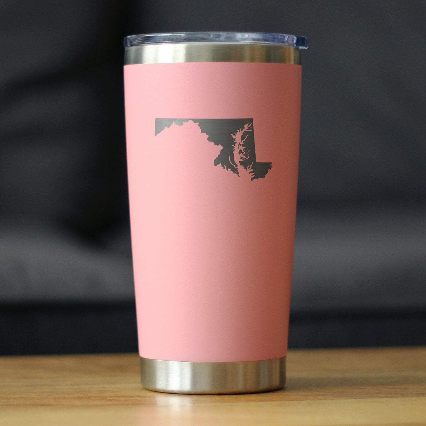 Maryland State Outline - 20 oz Coffee Tumbler