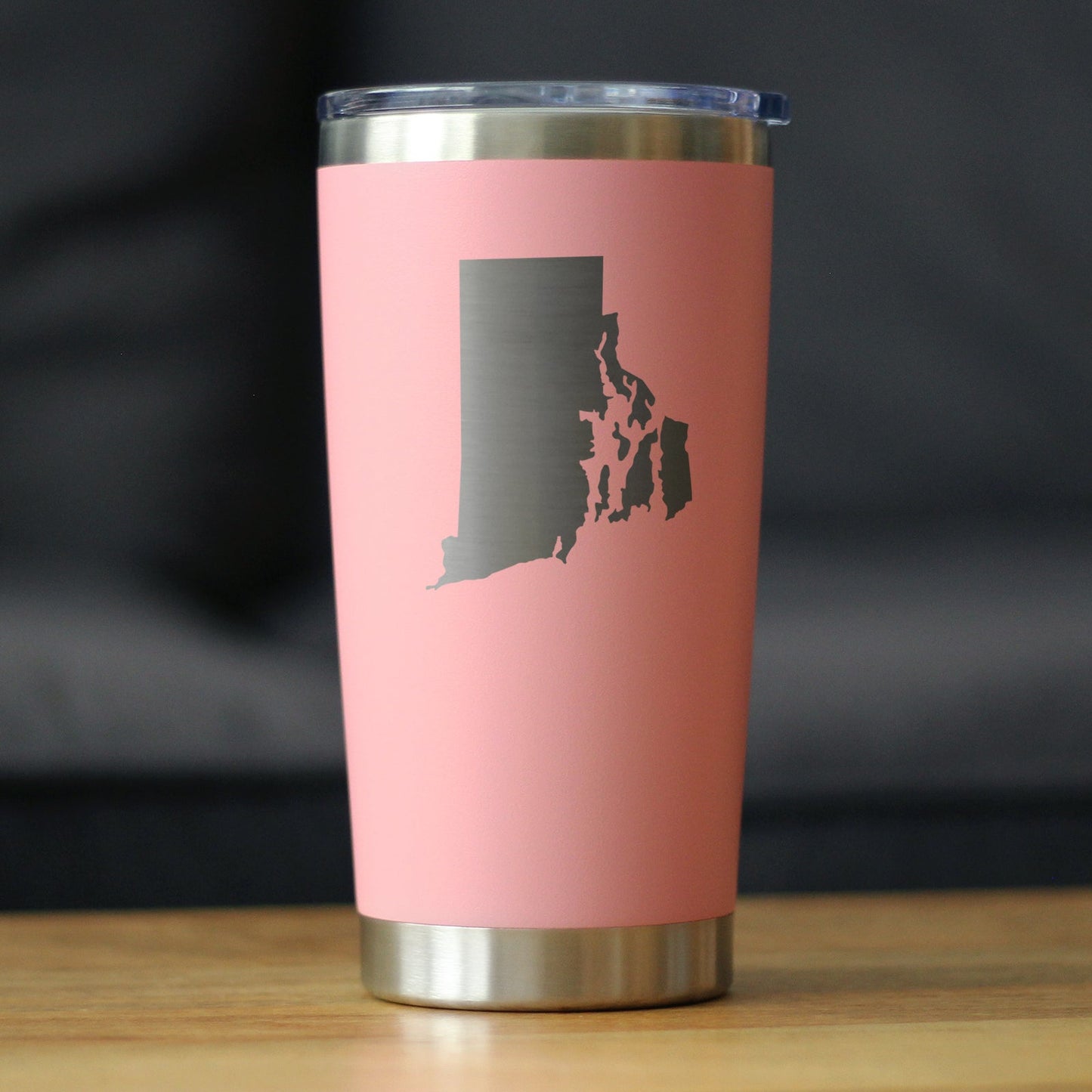 Rhode Island State Outline - 20 oz Coffee Tumbler