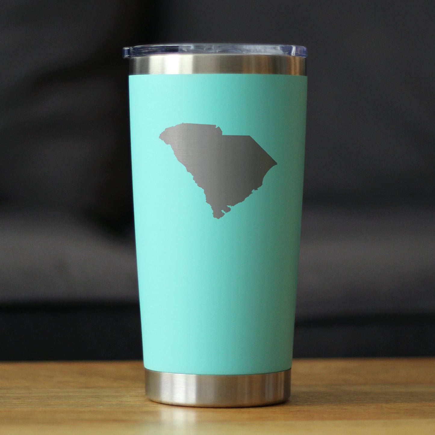South Carolina State Outline - 20 oz Coffee Tumbler