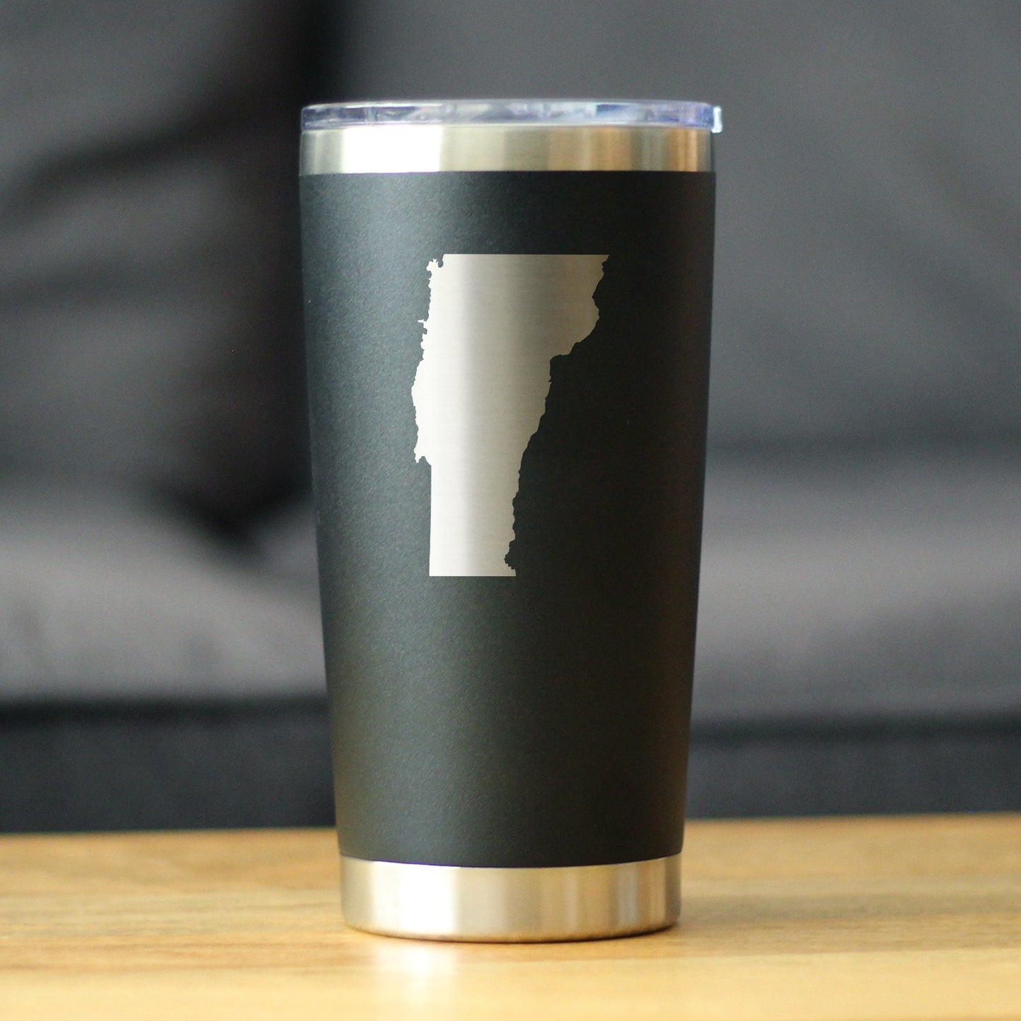 Vermont State Outline - 20 oz Coffee Tumbler