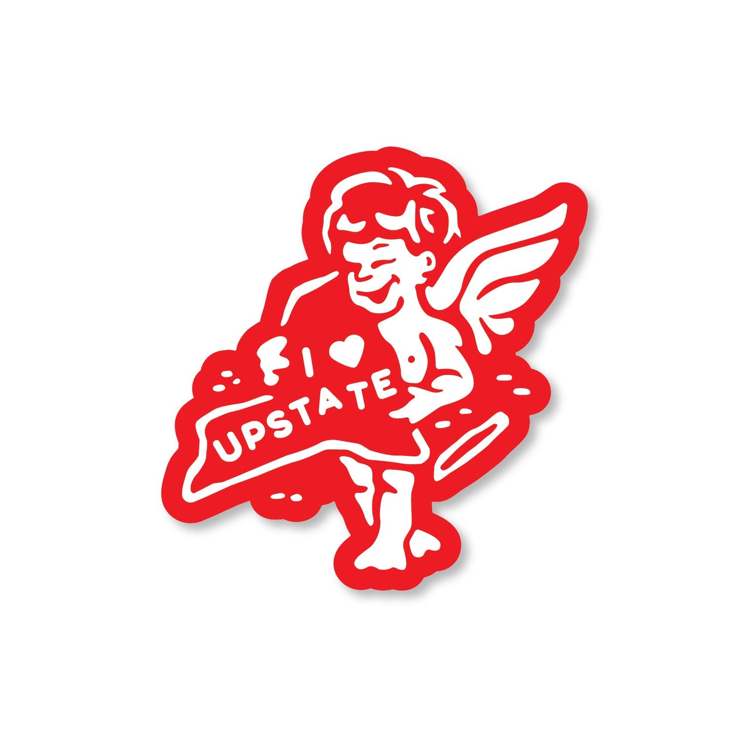 Upstate Cupid Sticker