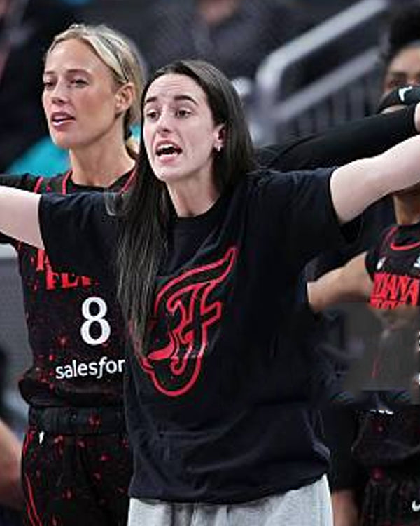 Caitlin Clark Indiana Fever Mix Stranger Things WNBA Shirt