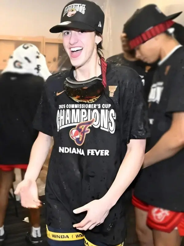 Caitlin Clark WNBA Commissioner’s Cup 2025 Champions T-Shirt