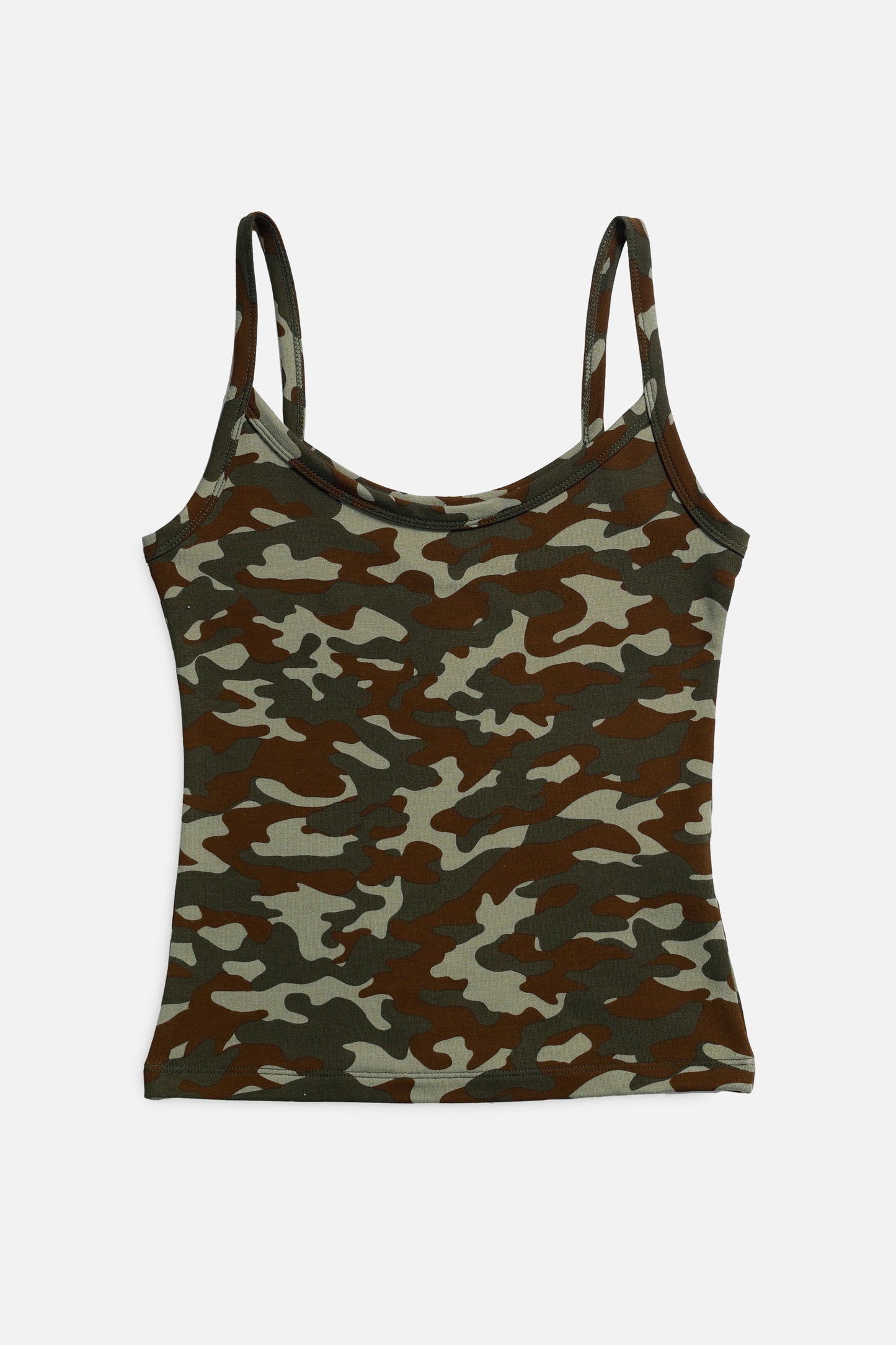 Camo Tank Top - Olive