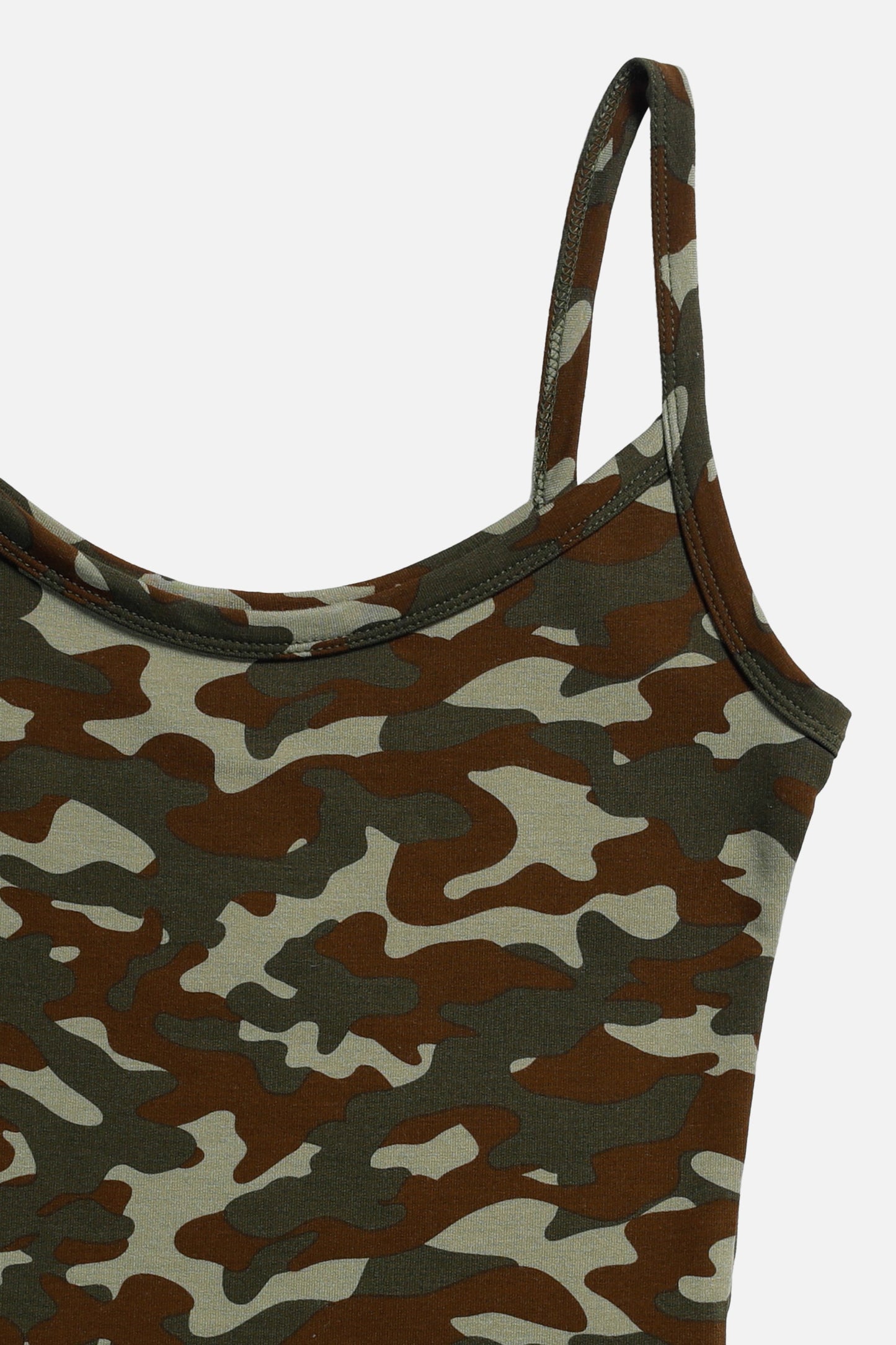 Camo Tank Top - Olive