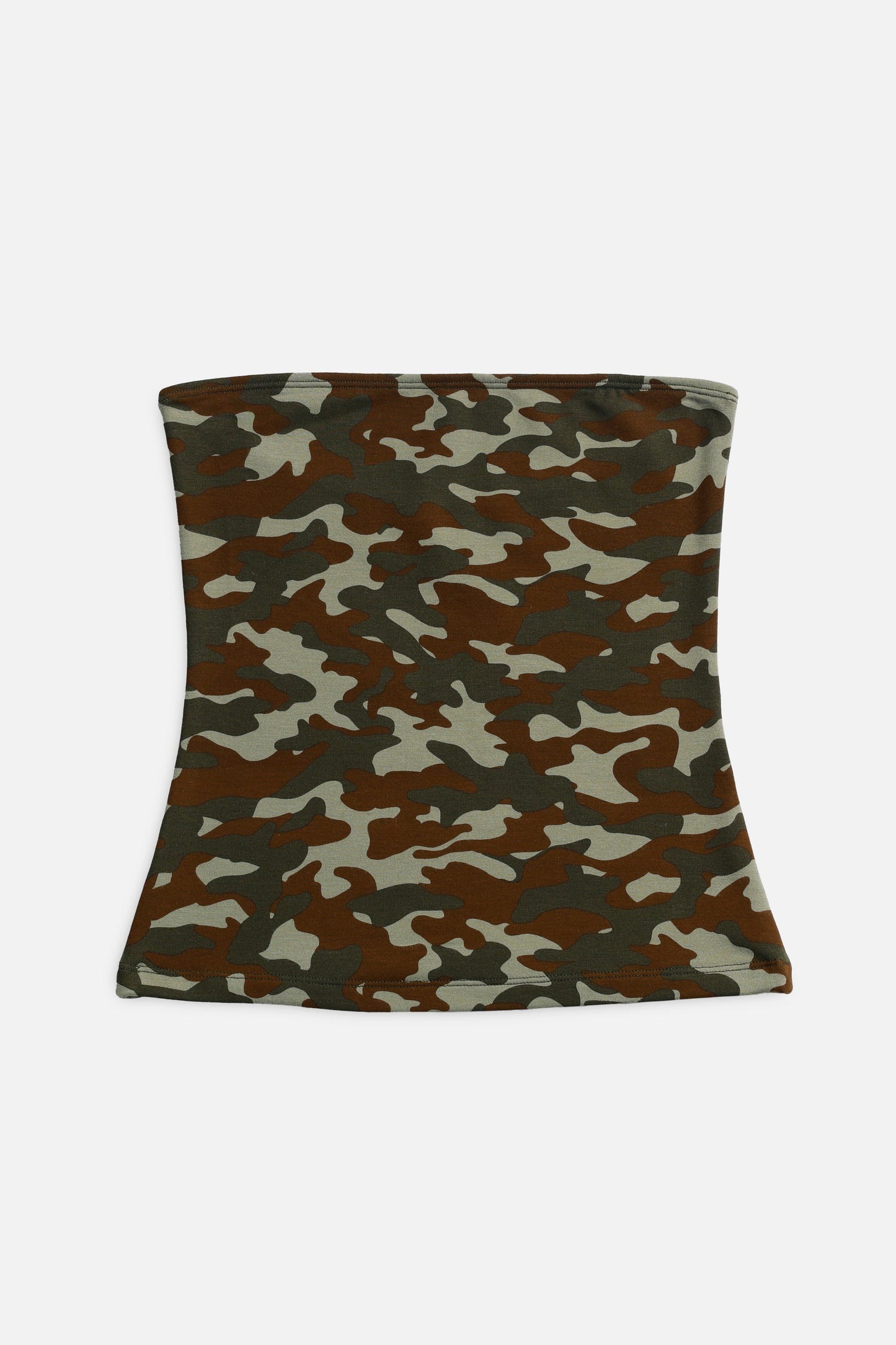 Camo Tube Top - Olive