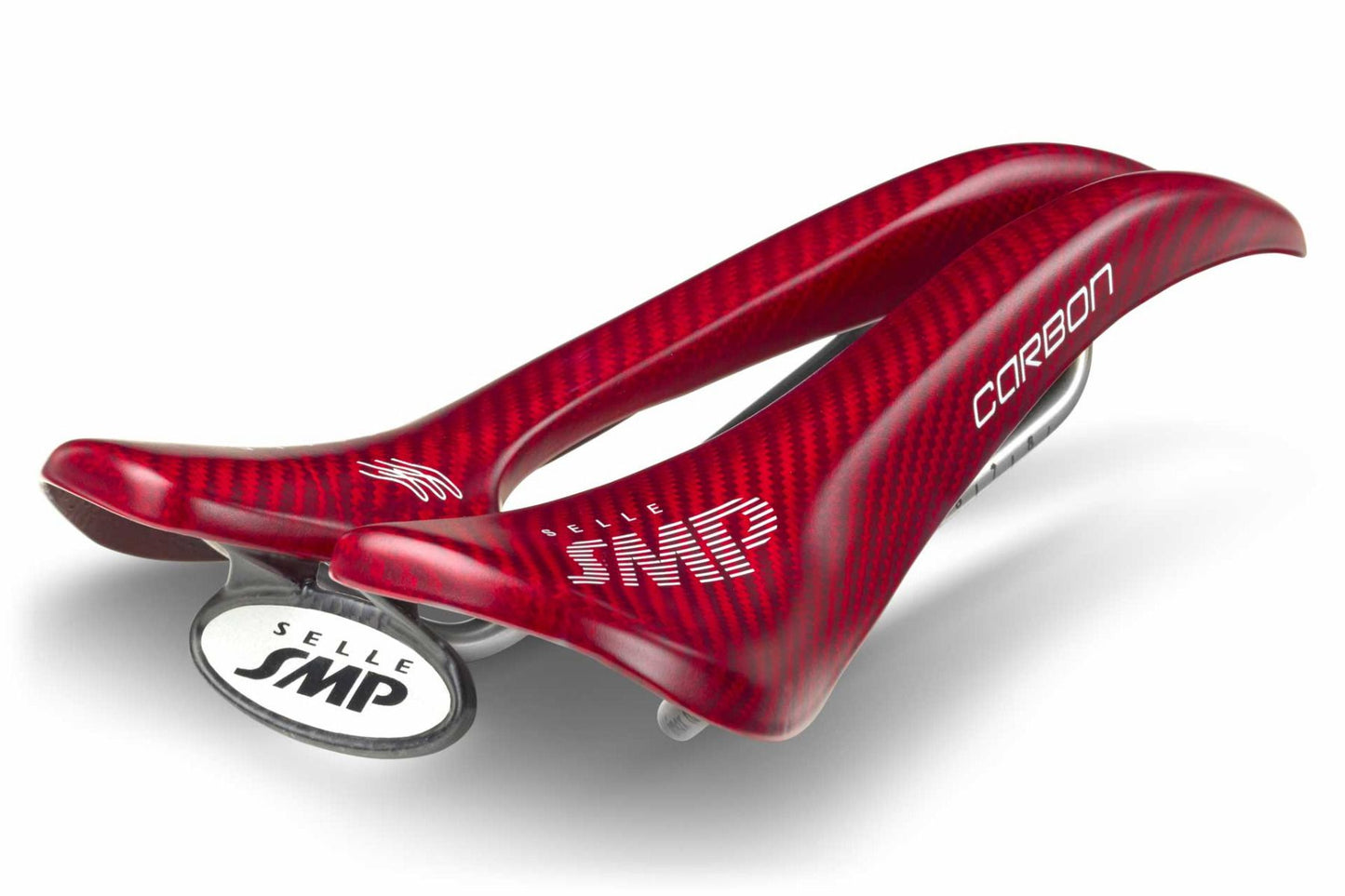 Selle SMP Carbon Saddle (Red) ZSTRCARBONR