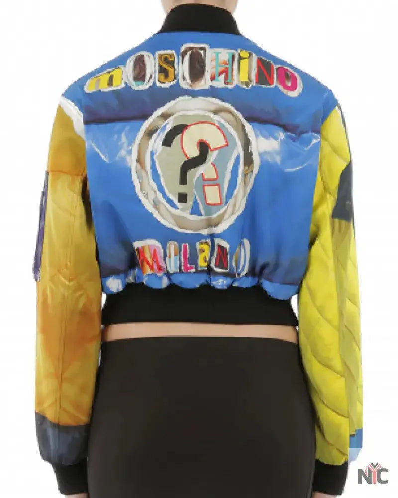 Cardi B Finesse Printed Bomber Jacket