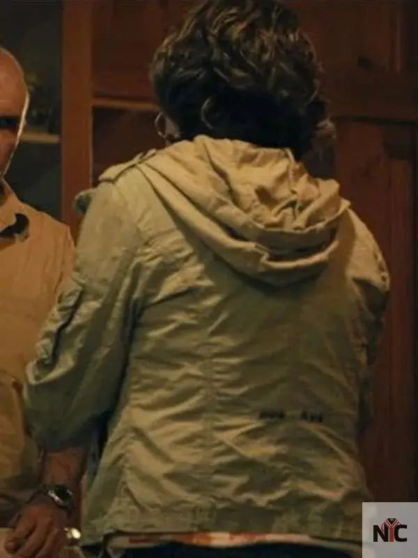 Catherine McClements The Survivors Green Jacket