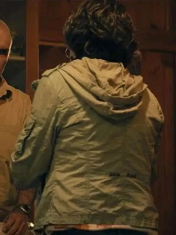 Catherine McClements The Survivors Green Jacket