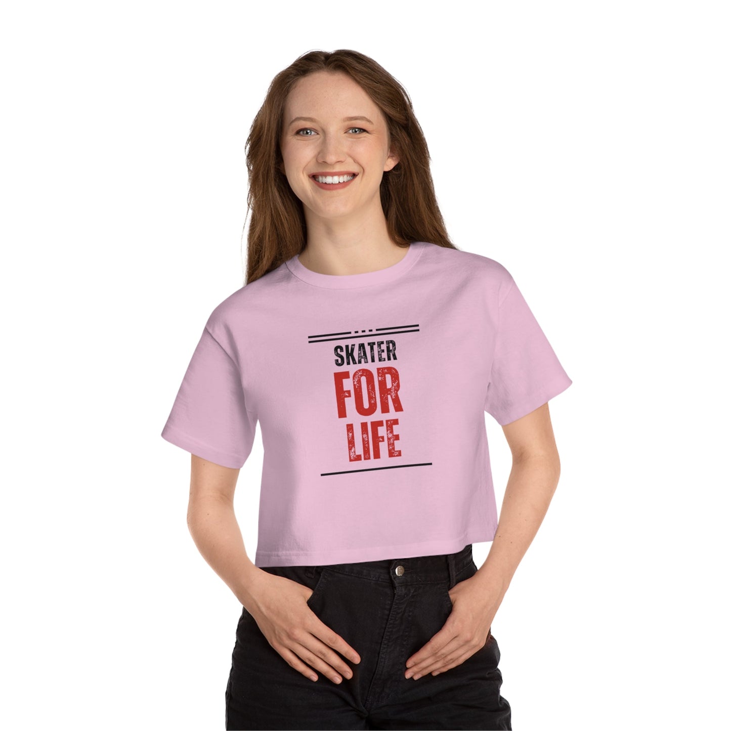 Champion Women's Skater for Life Cropped T-Shirt