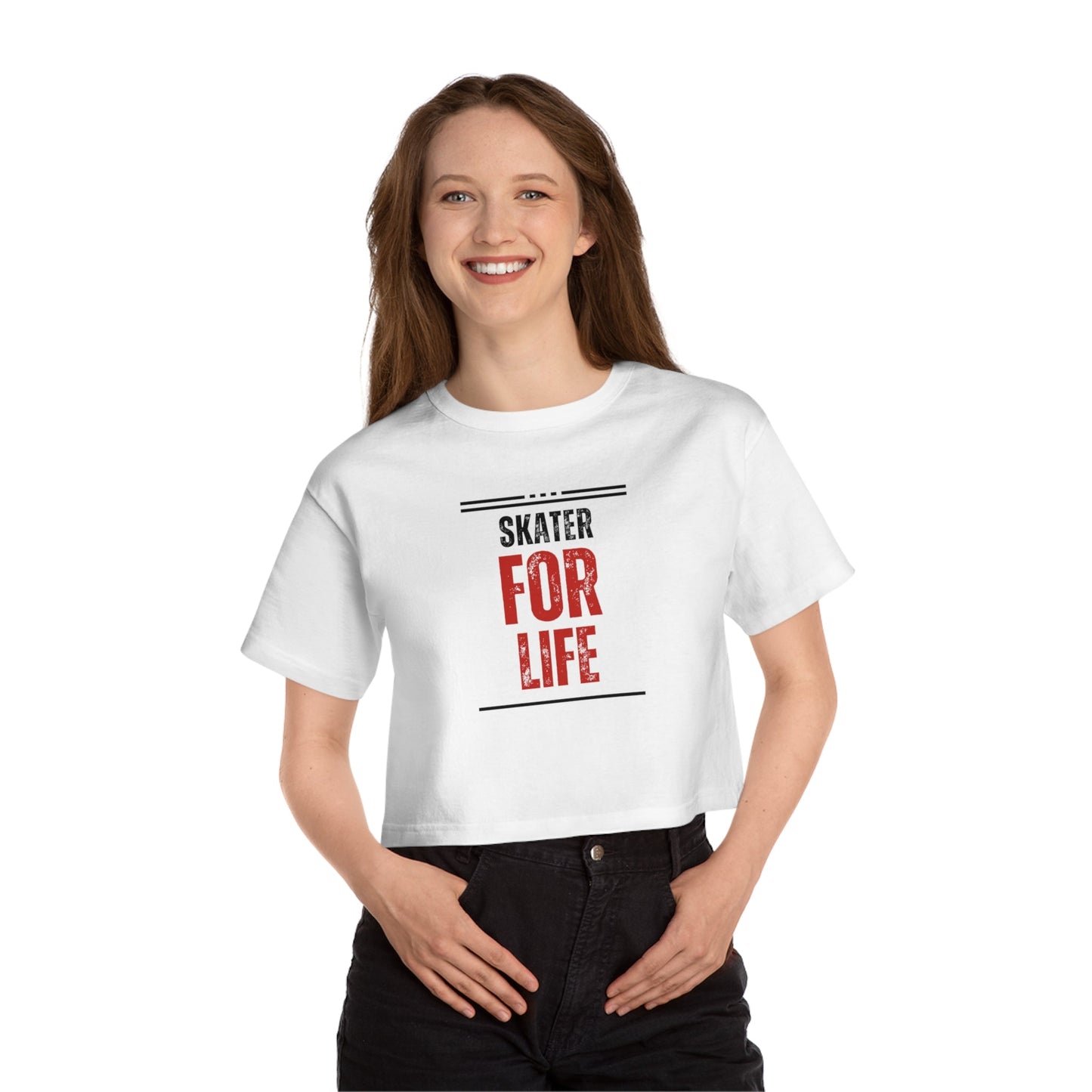 Champion Women's Skater for Life Cropped T-Shirt