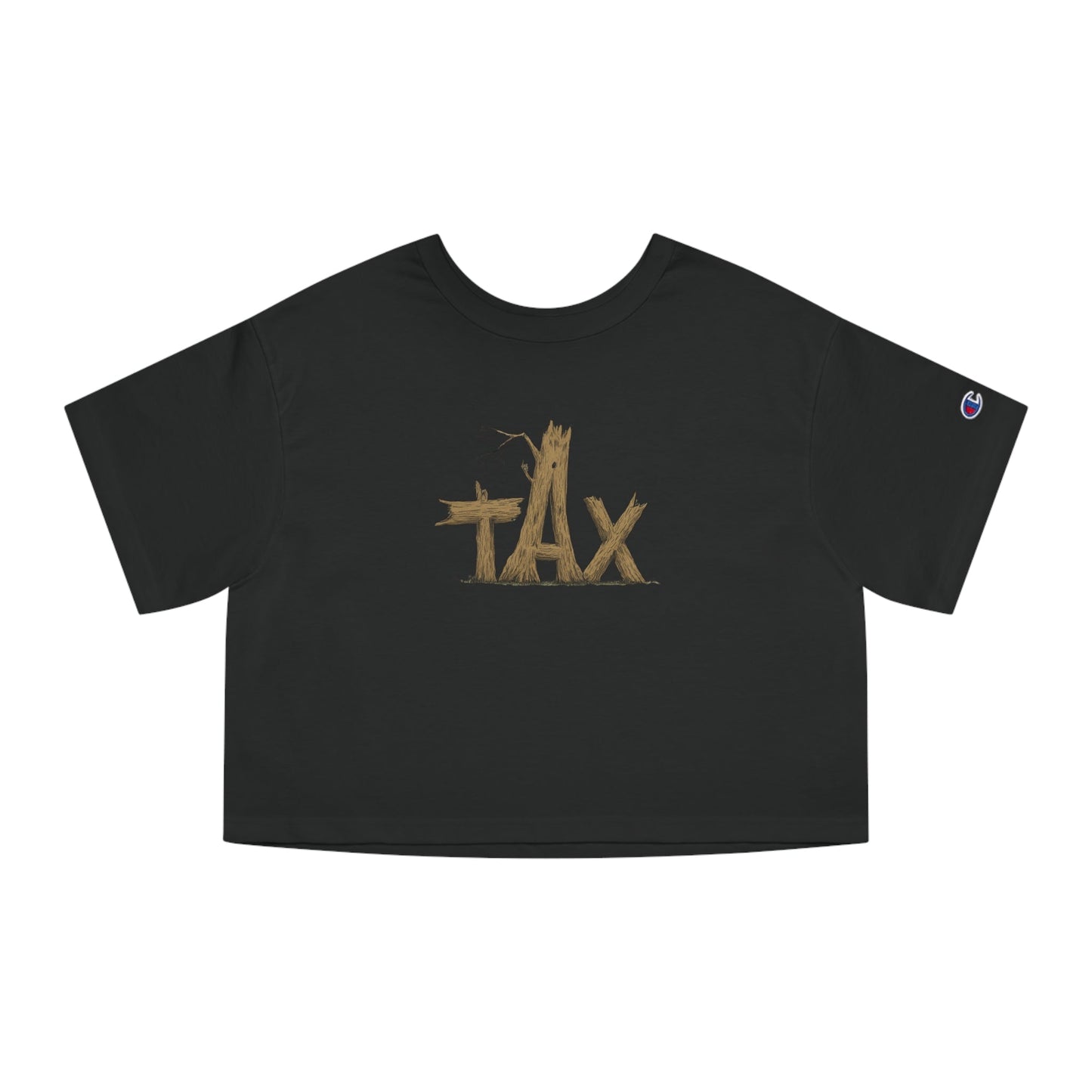 Champion Women's Wood Tax Cropped T-Shirt