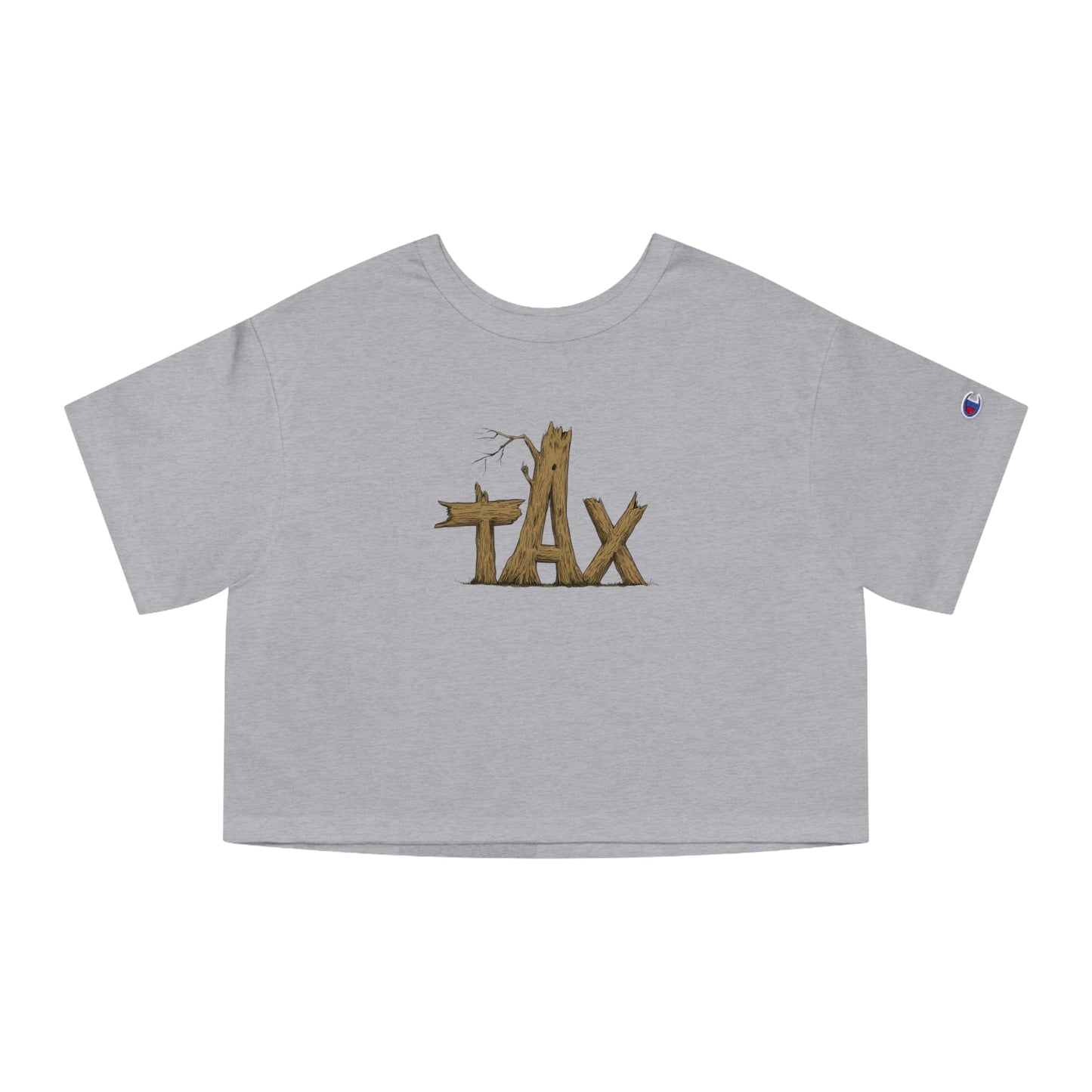Champion Women's Wood Tax Cropped T-Shirt