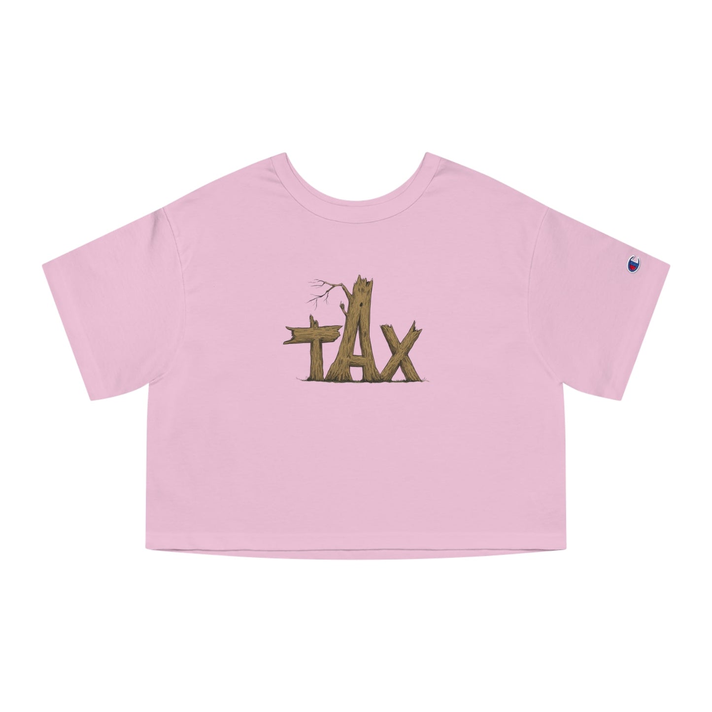 Champion Women's Wood Tax Cropped T-Shirt