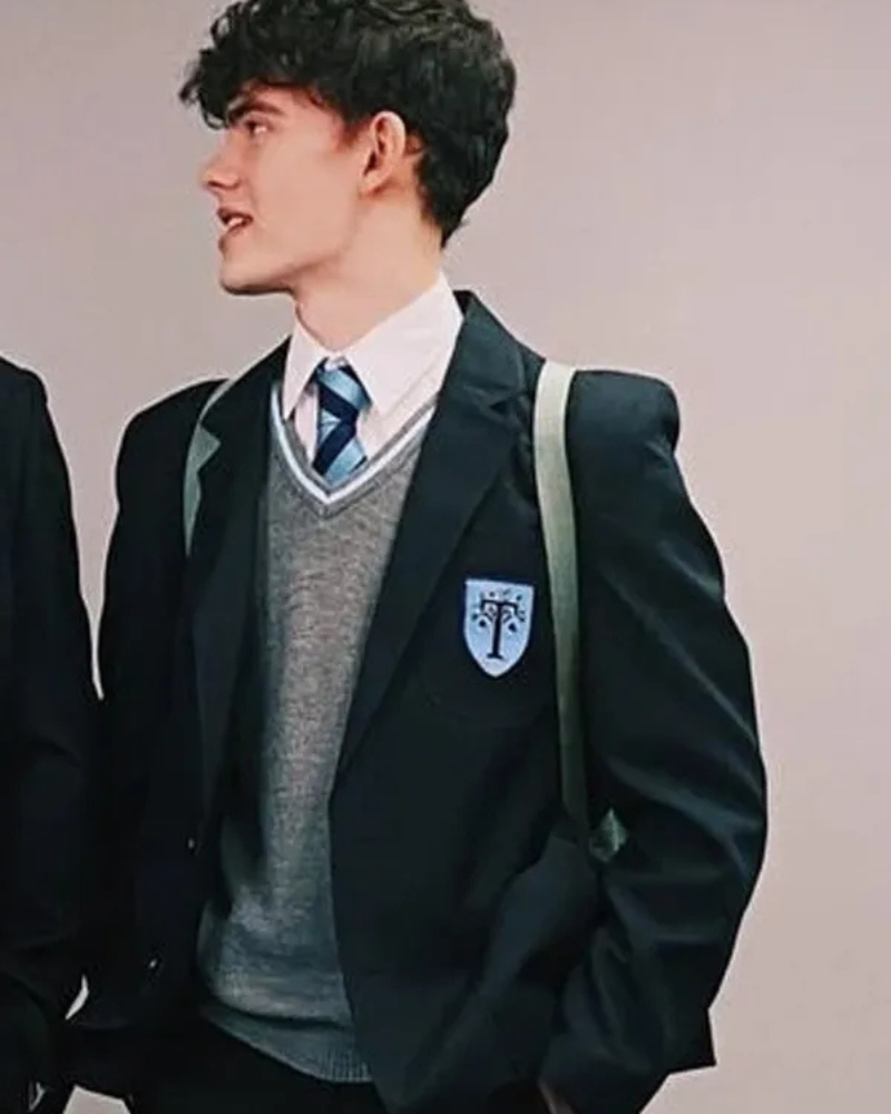 Charlie Spring Heartstopper Tv Series Uniform Blazer