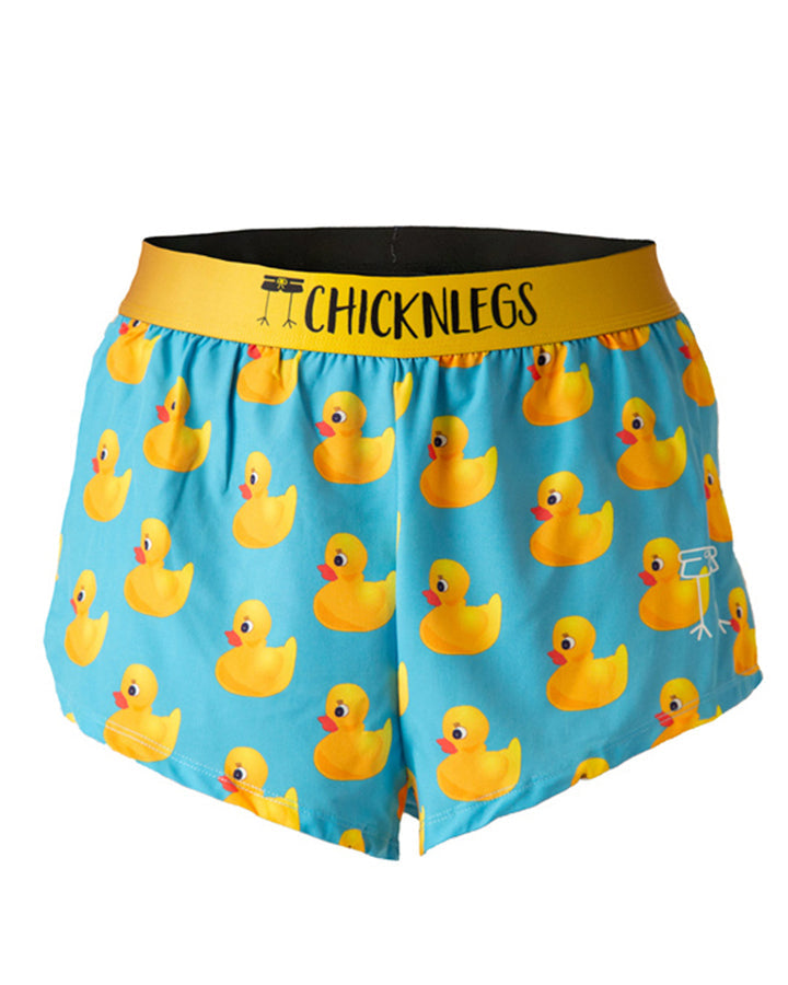 Men's Rubber Ducky 2" Half Split Shorts (XS, S, M, L, XL)