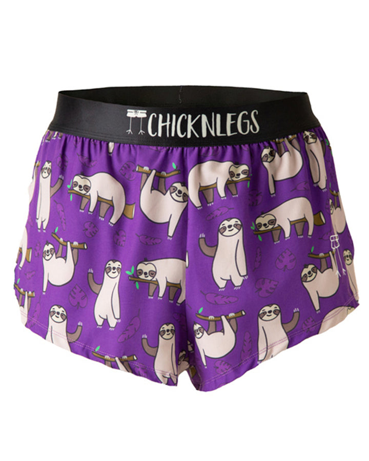 Men's Sloths 2" Half Split Shorts (XS, S, M, L, XL)