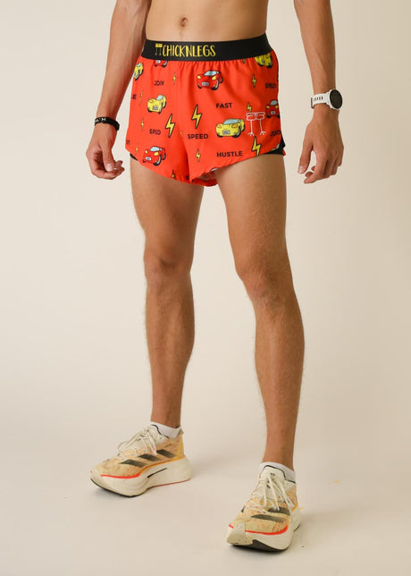 Men's Cars 2" Half Split Shorts (XS, S, M)