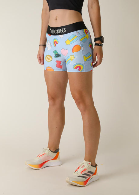 Women's Charms 3" 2-Pocket Compression Shorts XS S M L XL