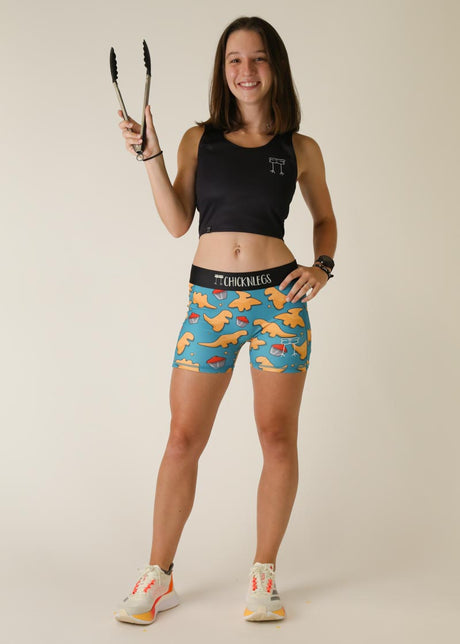Women's Nuggets 3" 2-Pocket Compression Shorts XS S M L XL