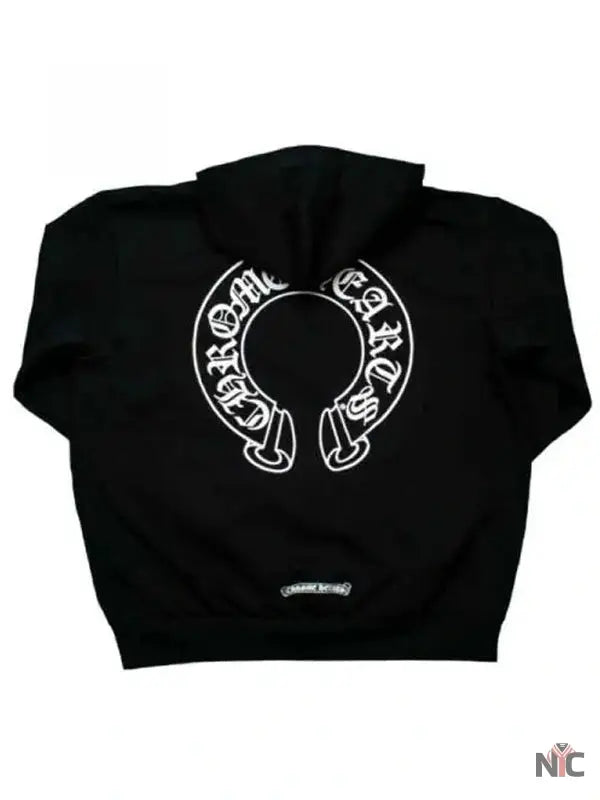 Chrome Hearts Black Fleece Hoodie