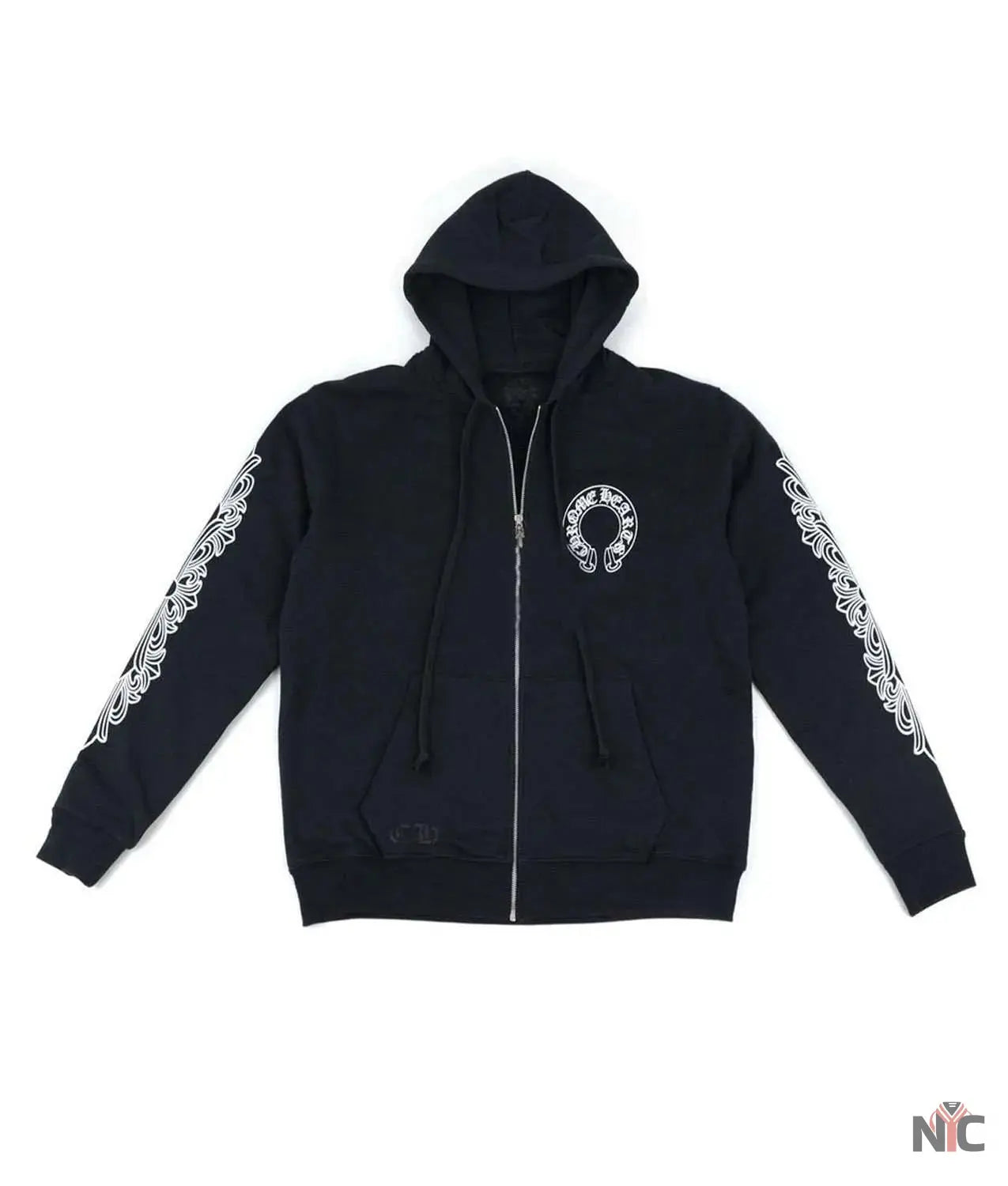 Chrome Hearts Floral Cross Hoodie