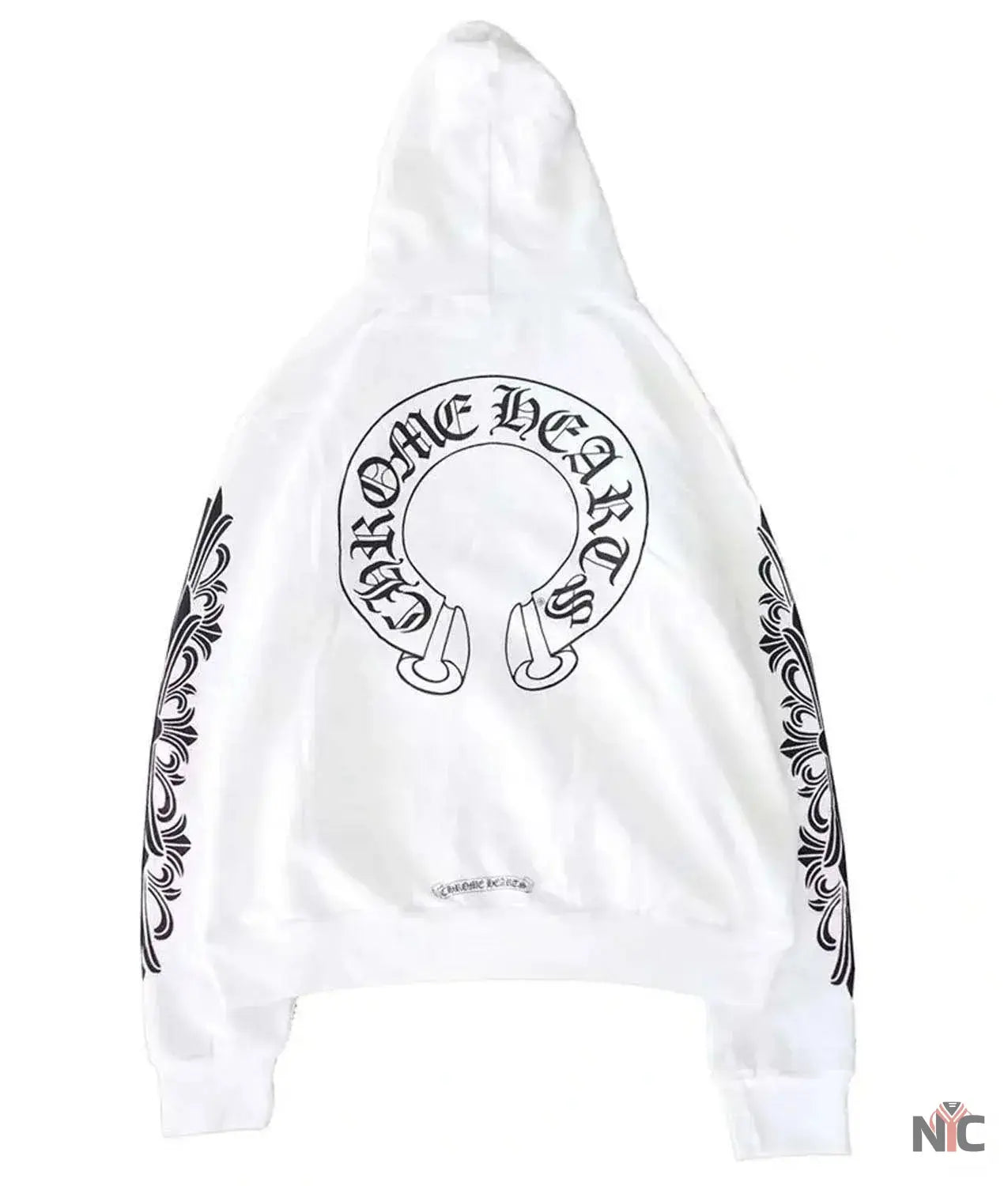 Chrome Hearts Floral Cross Hoodie