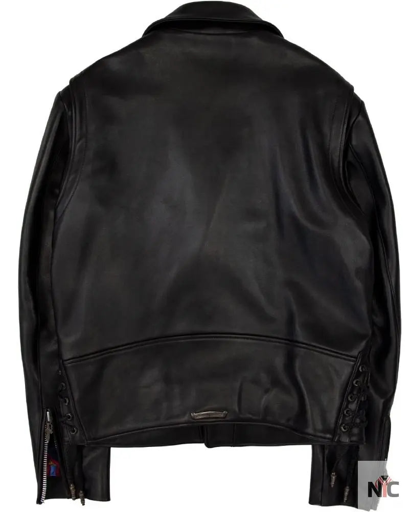 Chrome Hearts Hermès Lined JJ Dean Leather Jacket