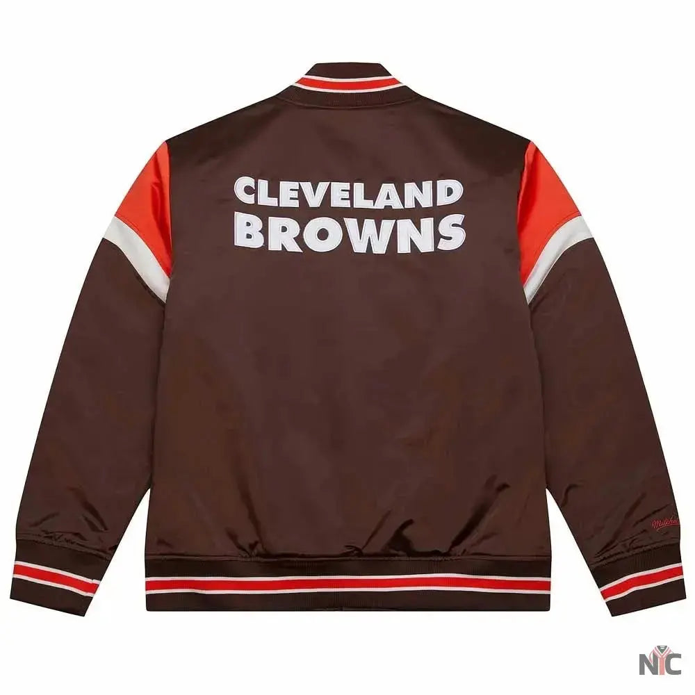 Cleveland Browns Heavyweight Satin Jacket