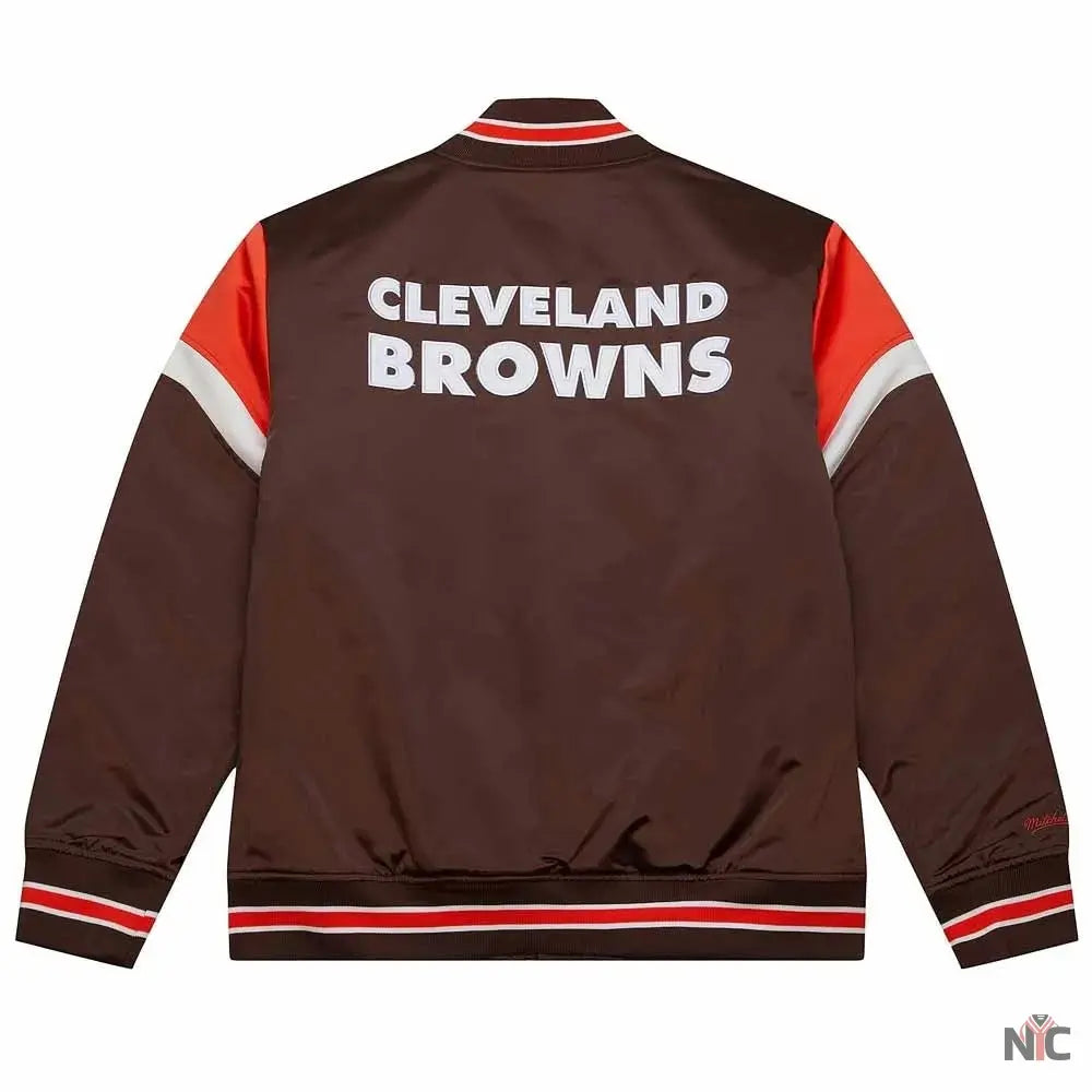 Cleveland Browns Heavyweight Satin Jacket