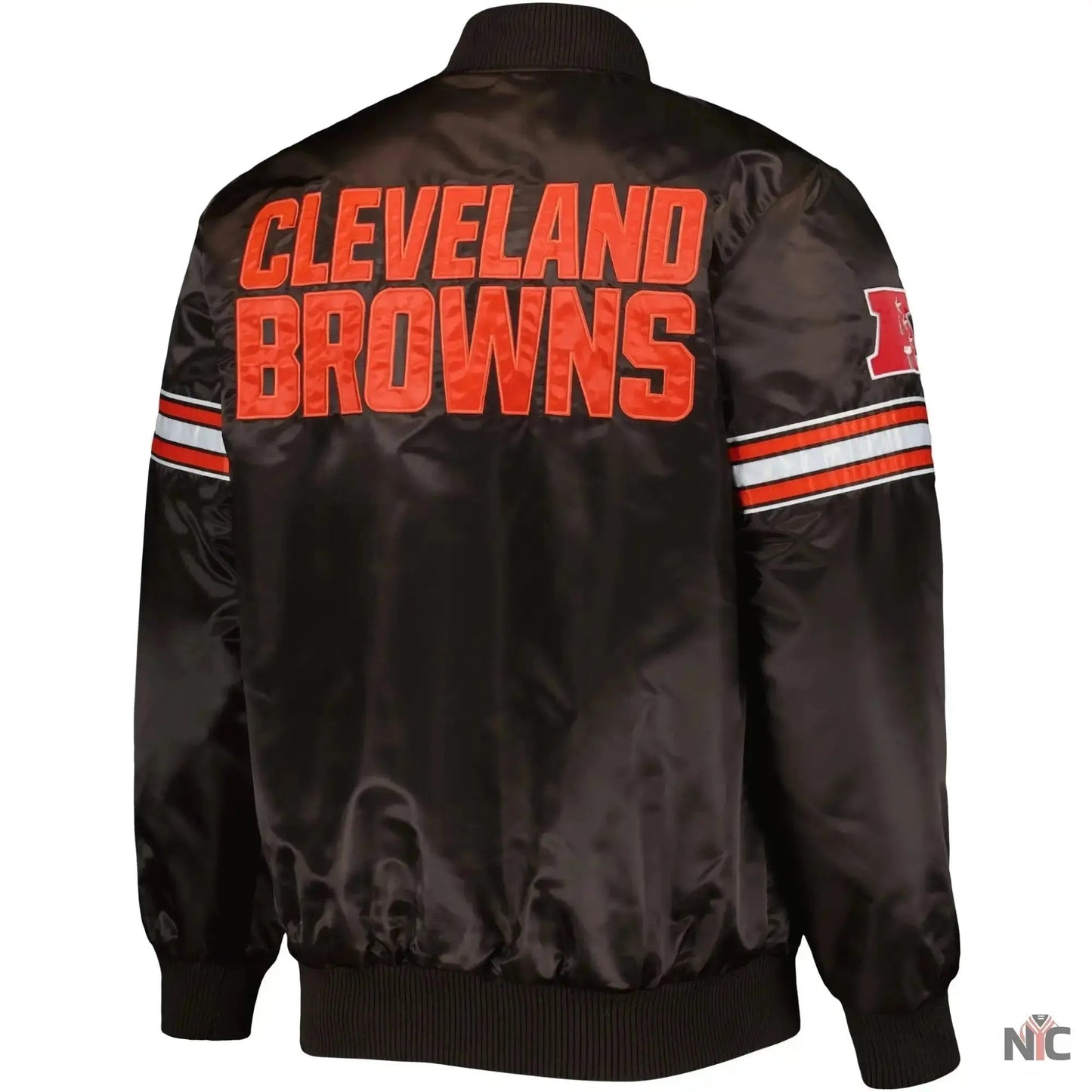 Cleveland Browns Starter The Pick and Roll Satin Jacket