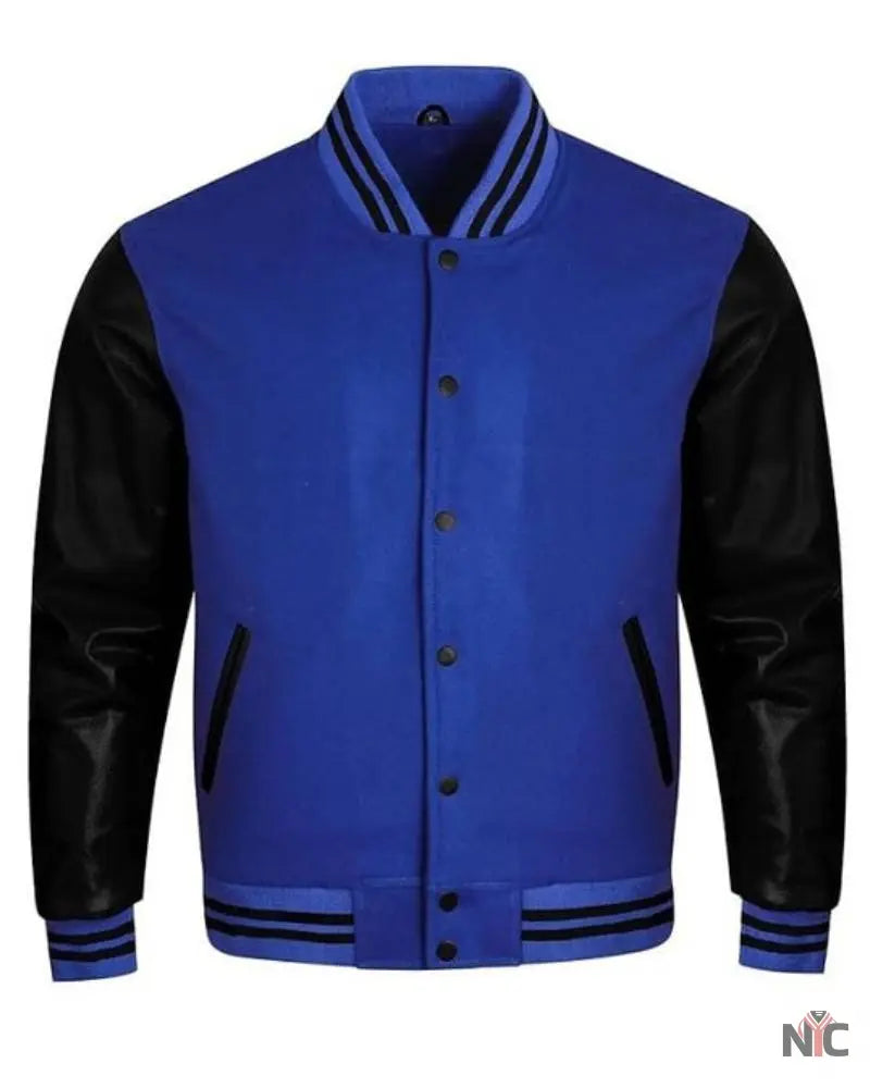 Cobalt Varsity Jacket