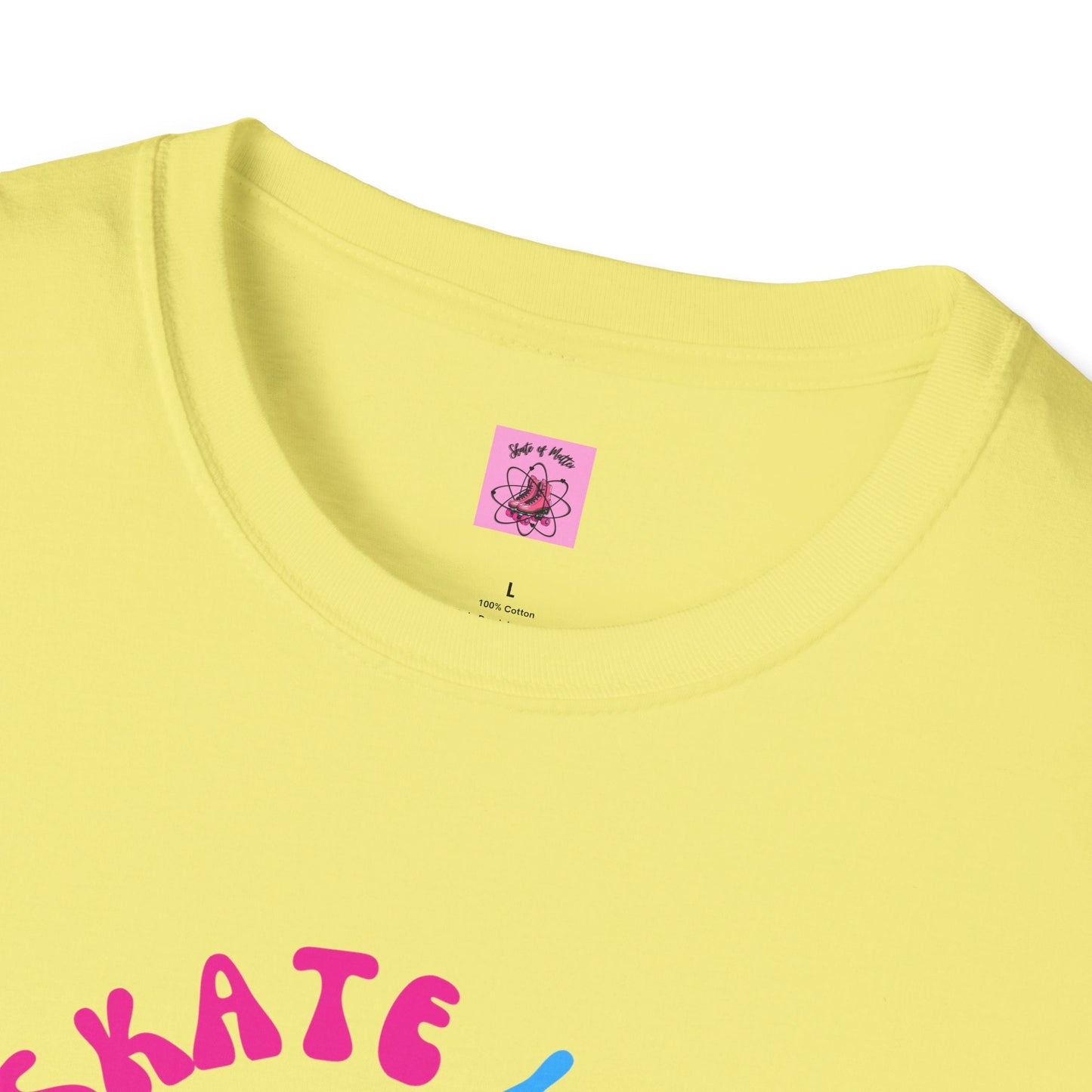 Colorful Skate Like Nobody's Watching Unisex Tee