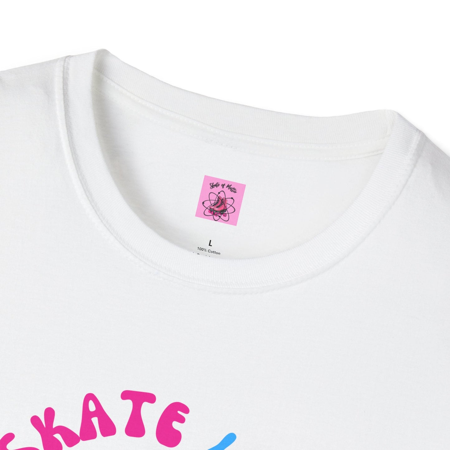 Colorful Skate Like Nobody's Watching Unisex Tee