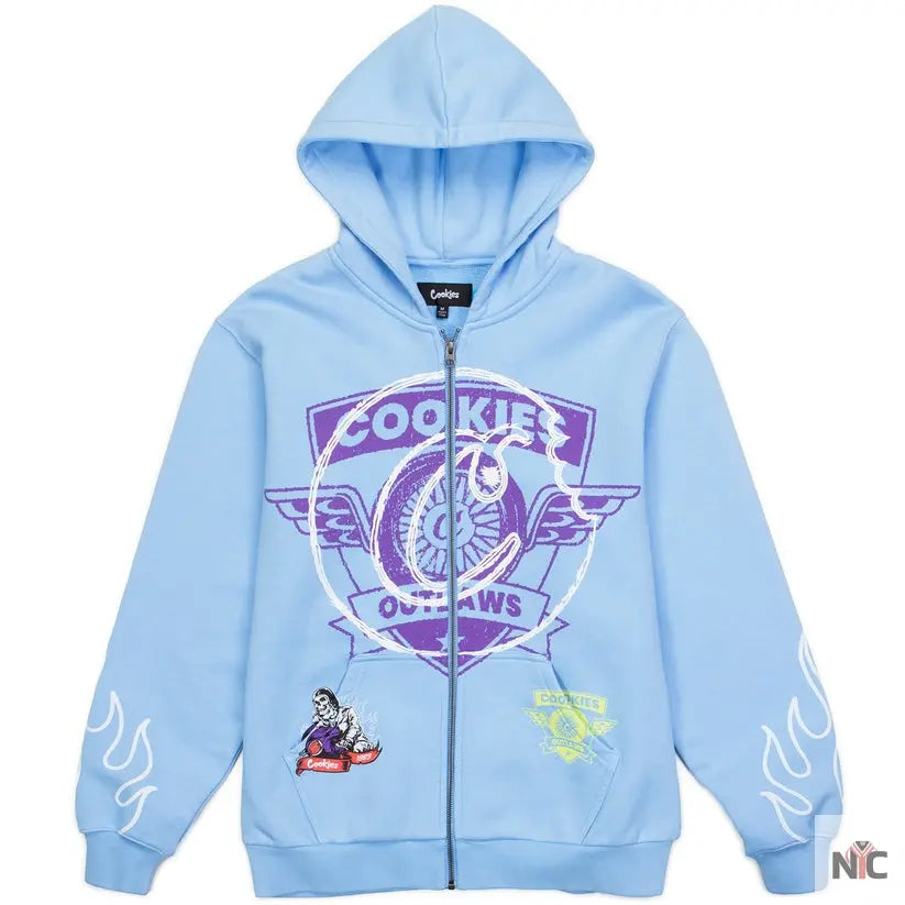 Cookies Outlaws Full Zip Pullover Hoodie