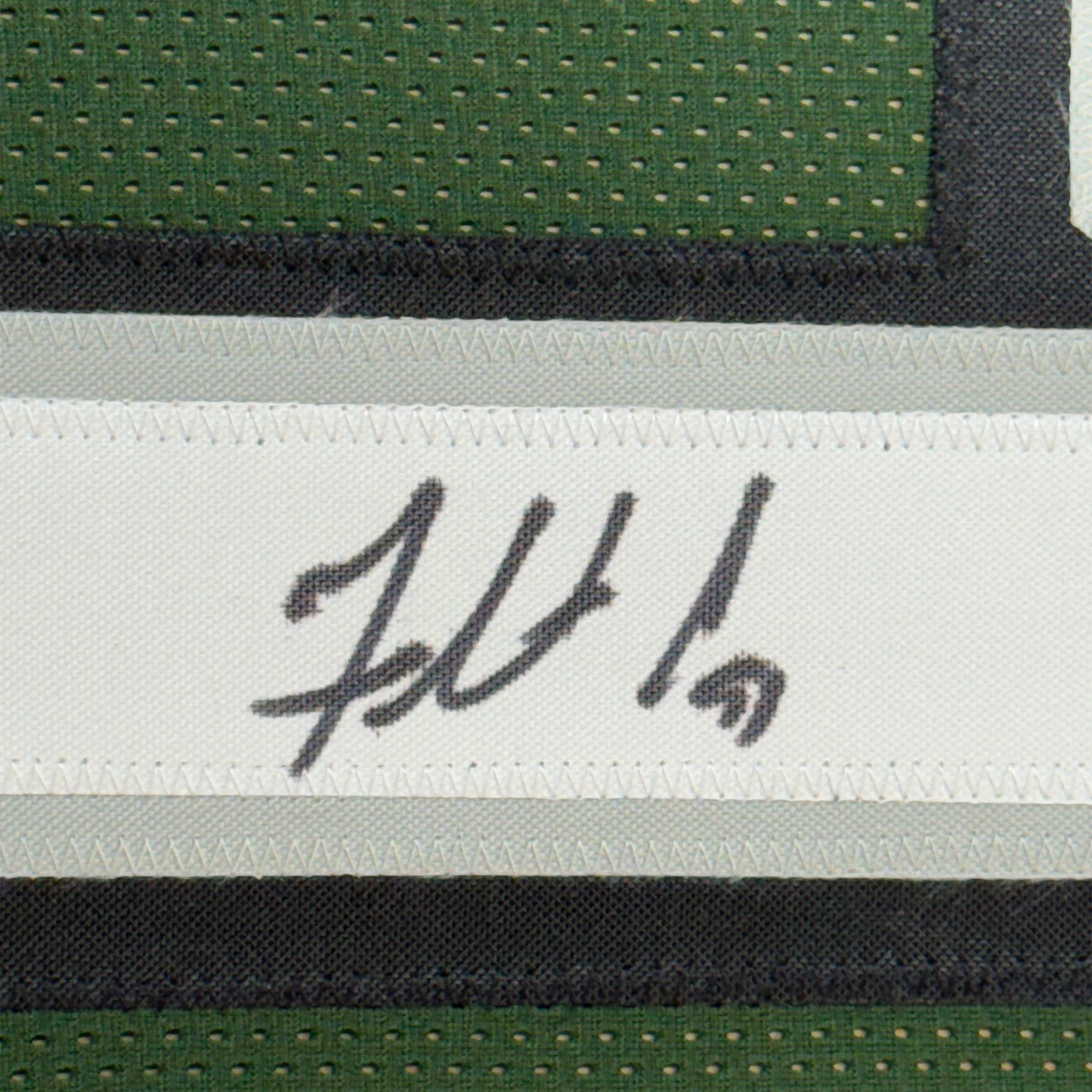 Framed Autographed/Signed Fletcher Cox 35x39 Philadelphia Green Football Jersey JSA COA