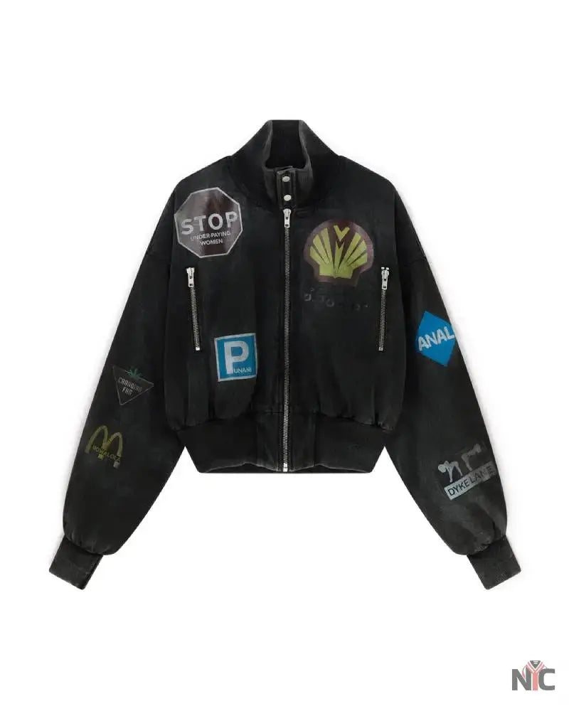 Crash Bomber Black