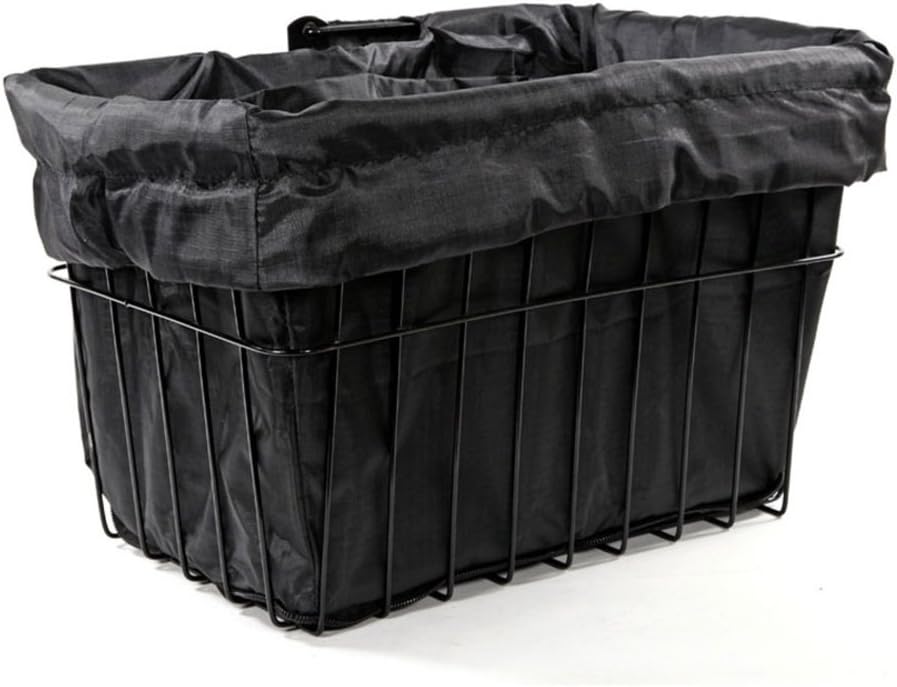 Cruiser Candy Bicycle Basket Liner 15 "x 12" x 10" (Black)