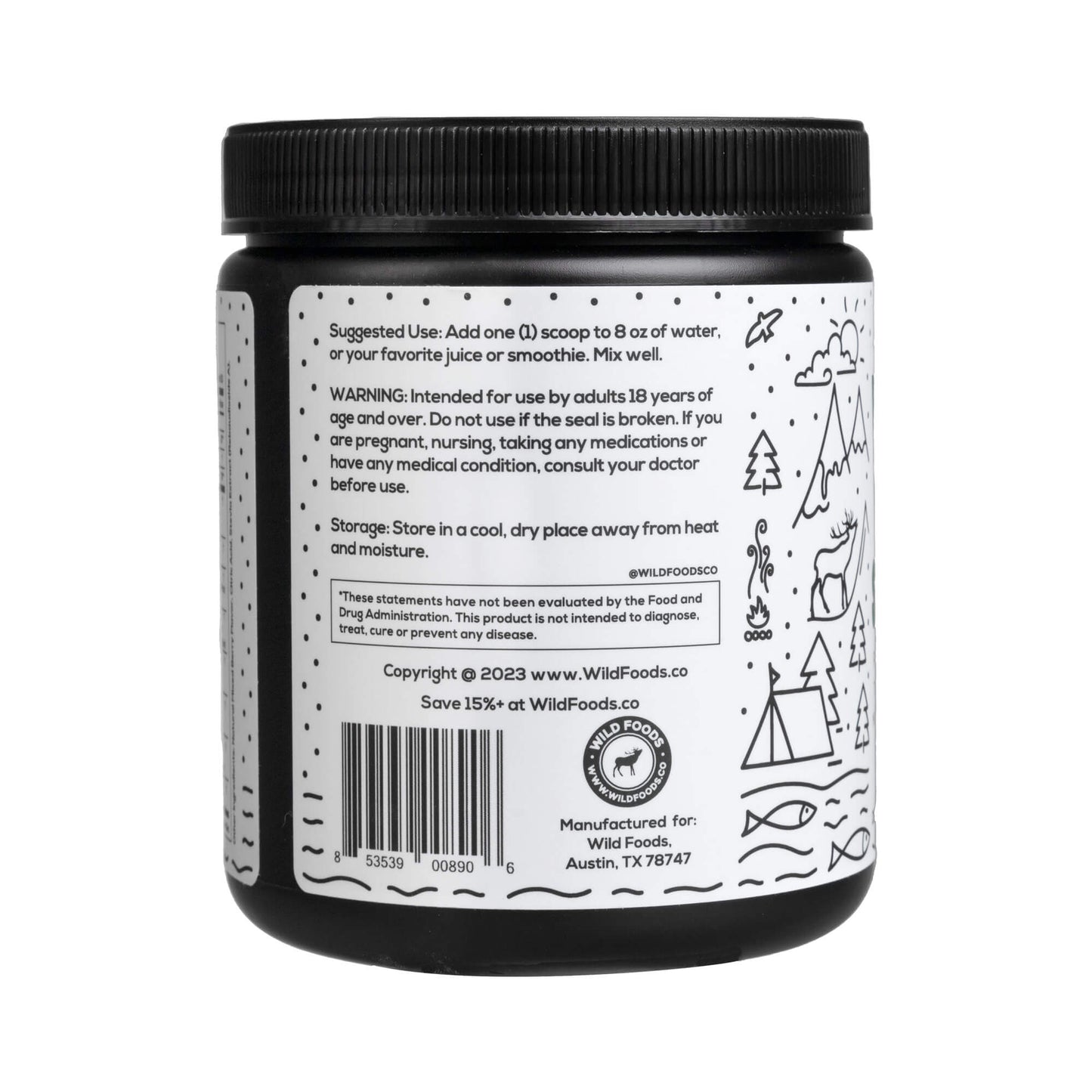 Wholesale case of 6 - Organic Super Greens